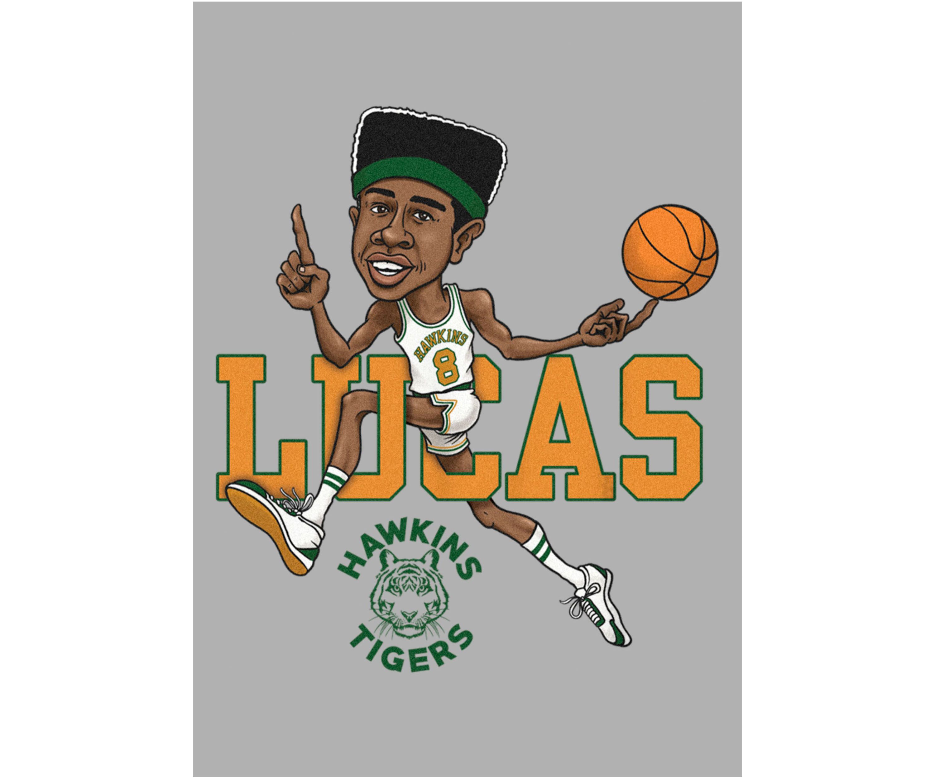 Lucas Hawkins Tiger2 Graphic T-Shirt