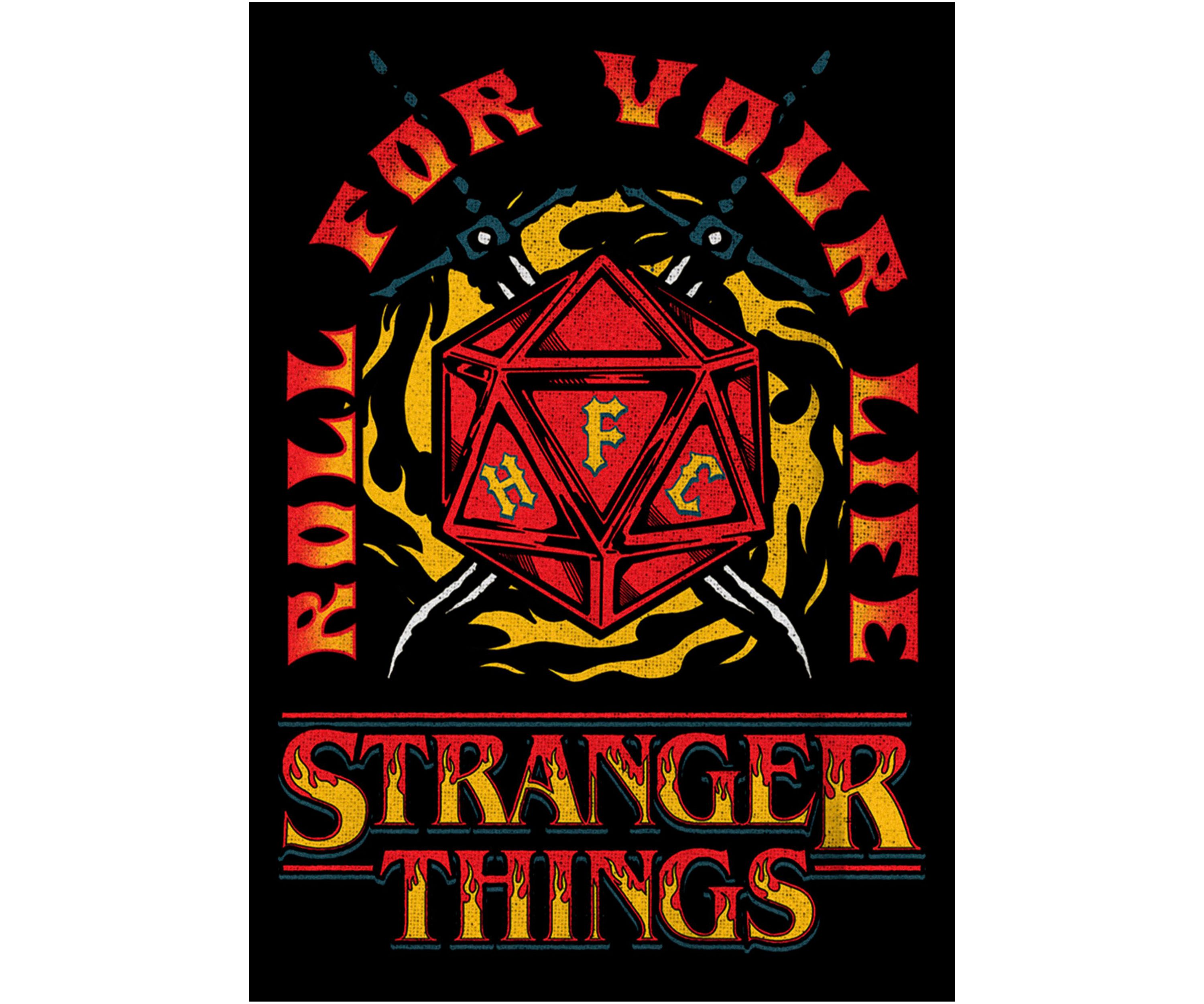 Fire And Dice Graphic T-Shirt