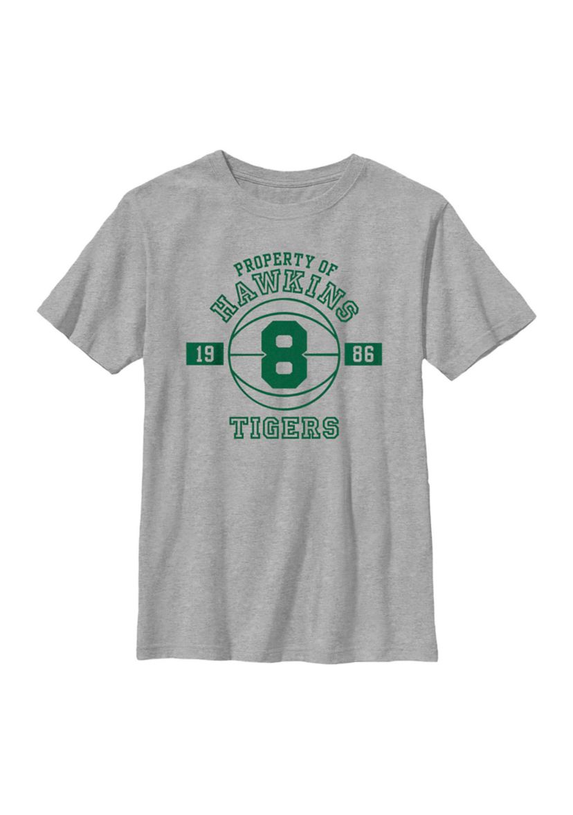 Property Of Hawkins Tigers8 Graphic T-Shirt