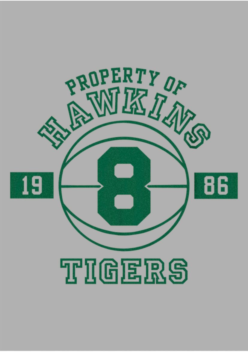 Property Of Hawkins Tigers8 Graphic T-Shirt