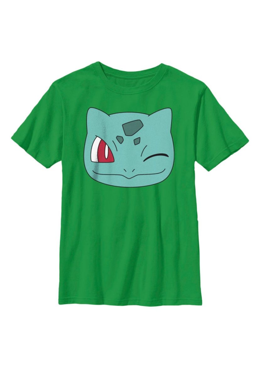 Bulbasaur Face Graphic T-Shirt