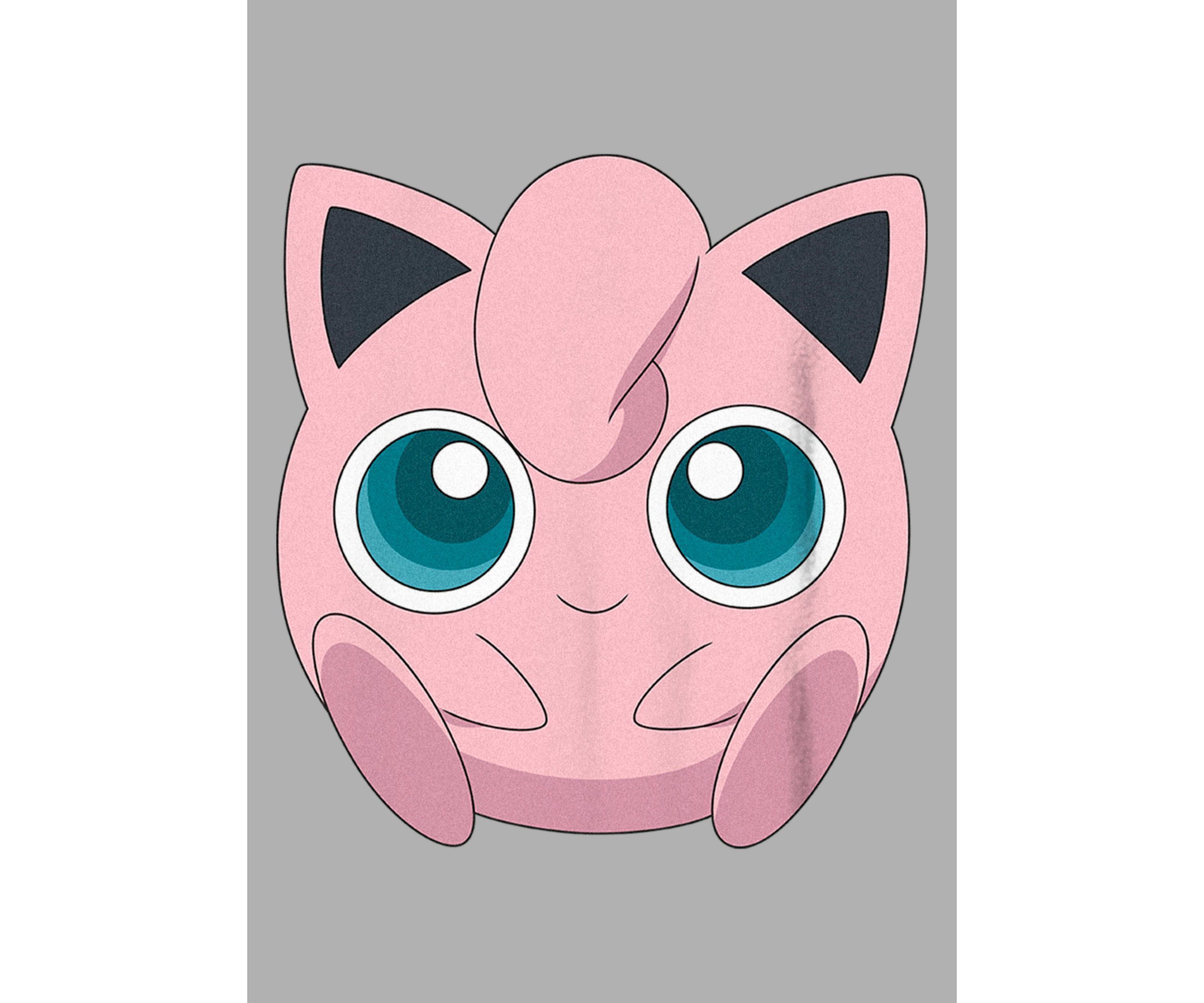 Jigglypuff Filled Face Graphic T-Shirt