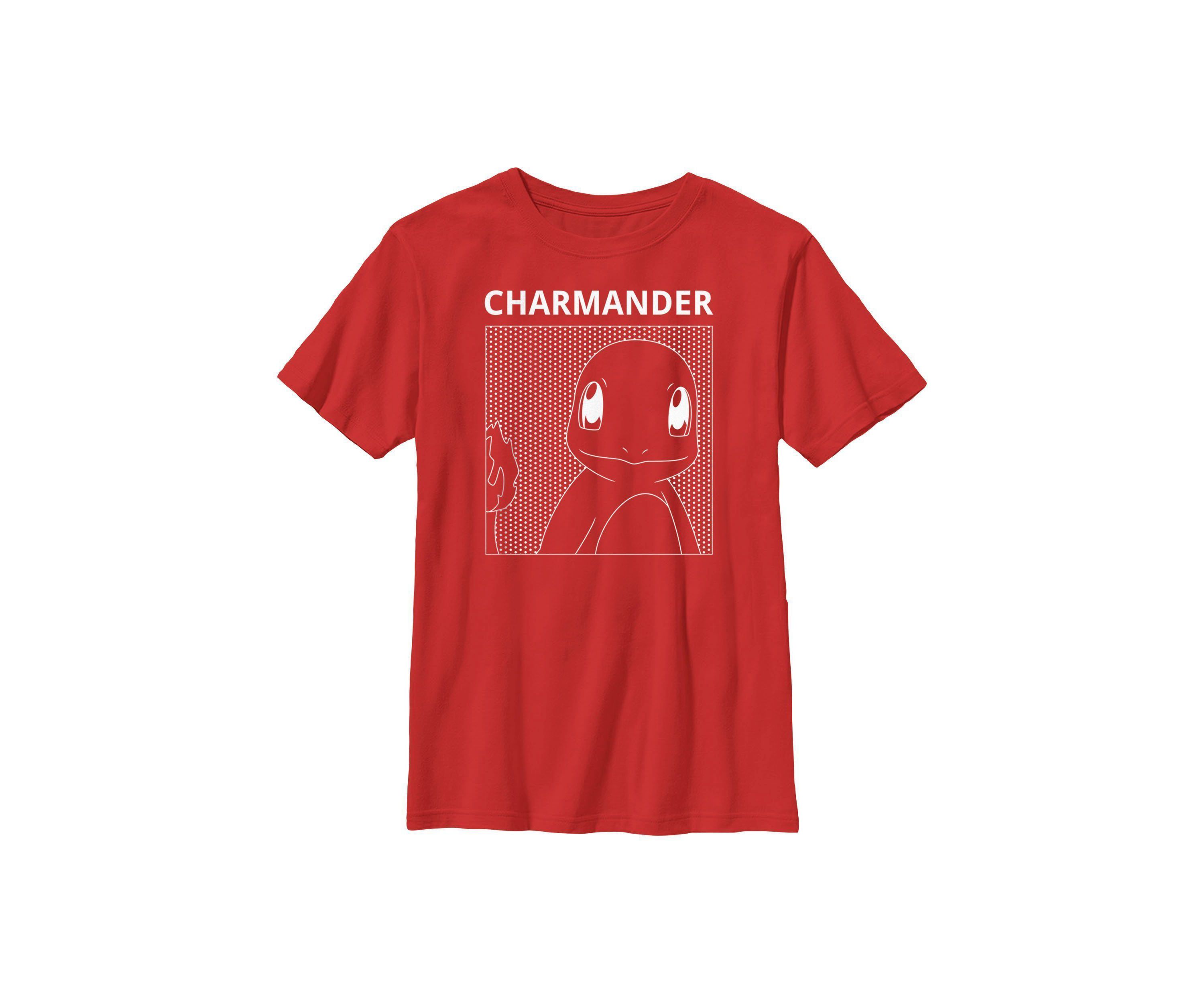 Charmander Comic Box Graphic T-Shirt