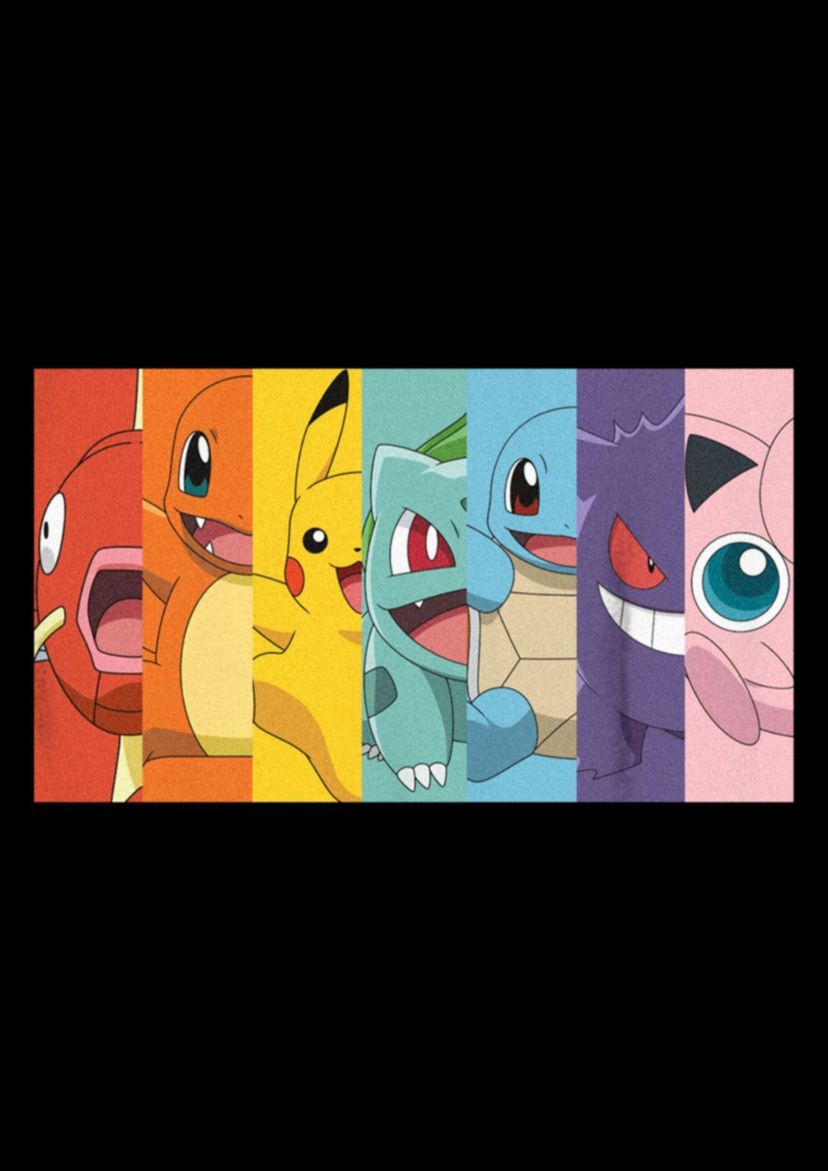 Poke Rainbow Graphic T-Shirt