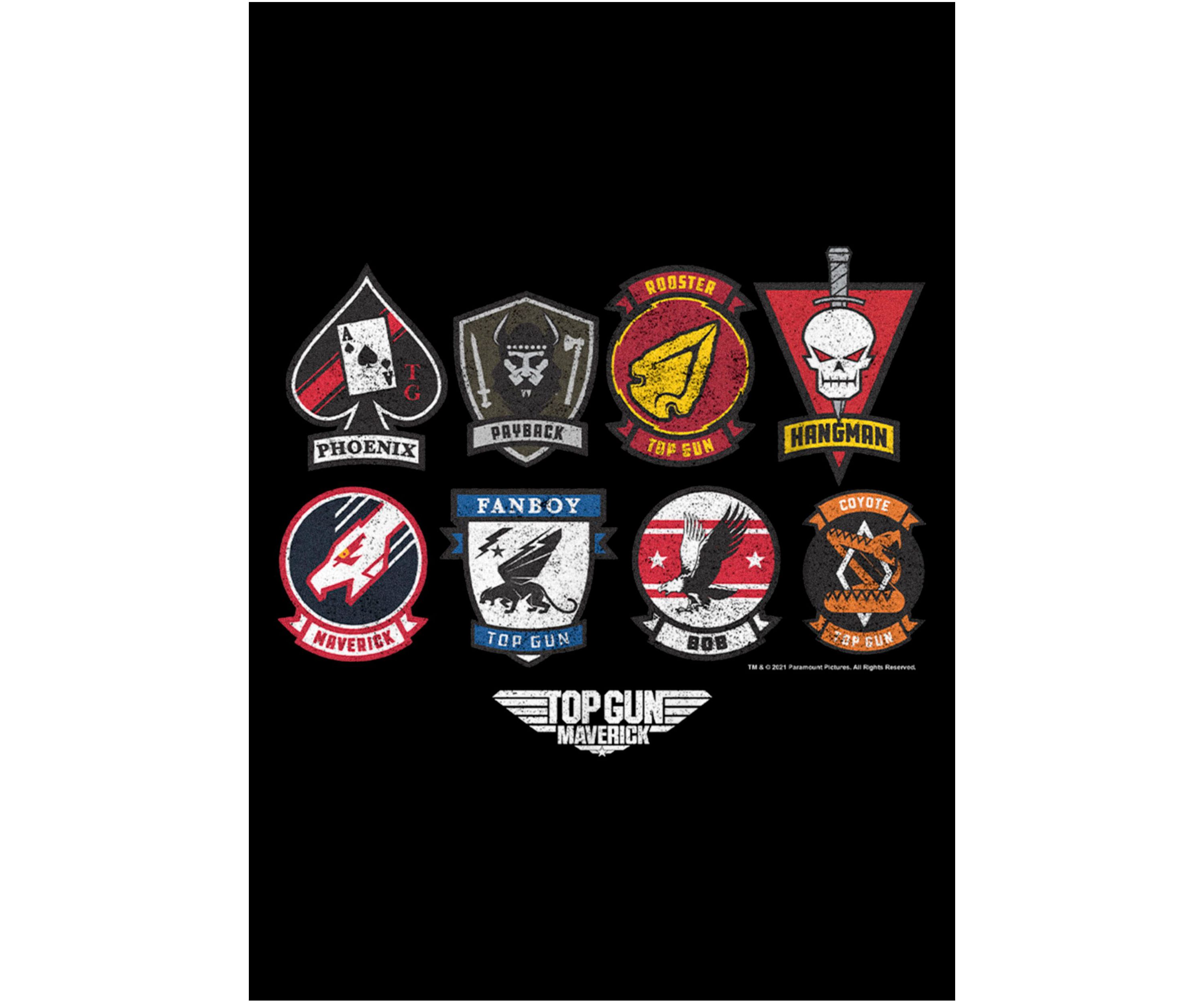 Badge Layout Graphic T-Shirt