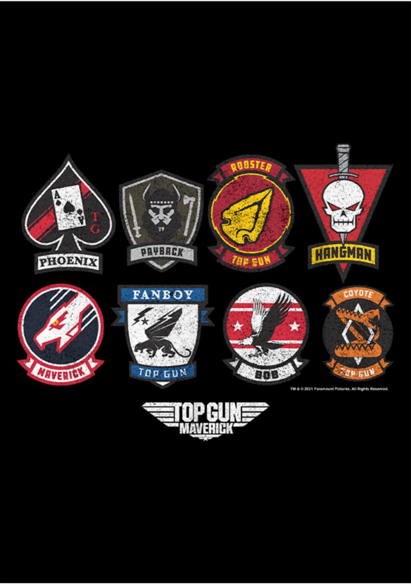 Badge Layout Graphic T-Shirt