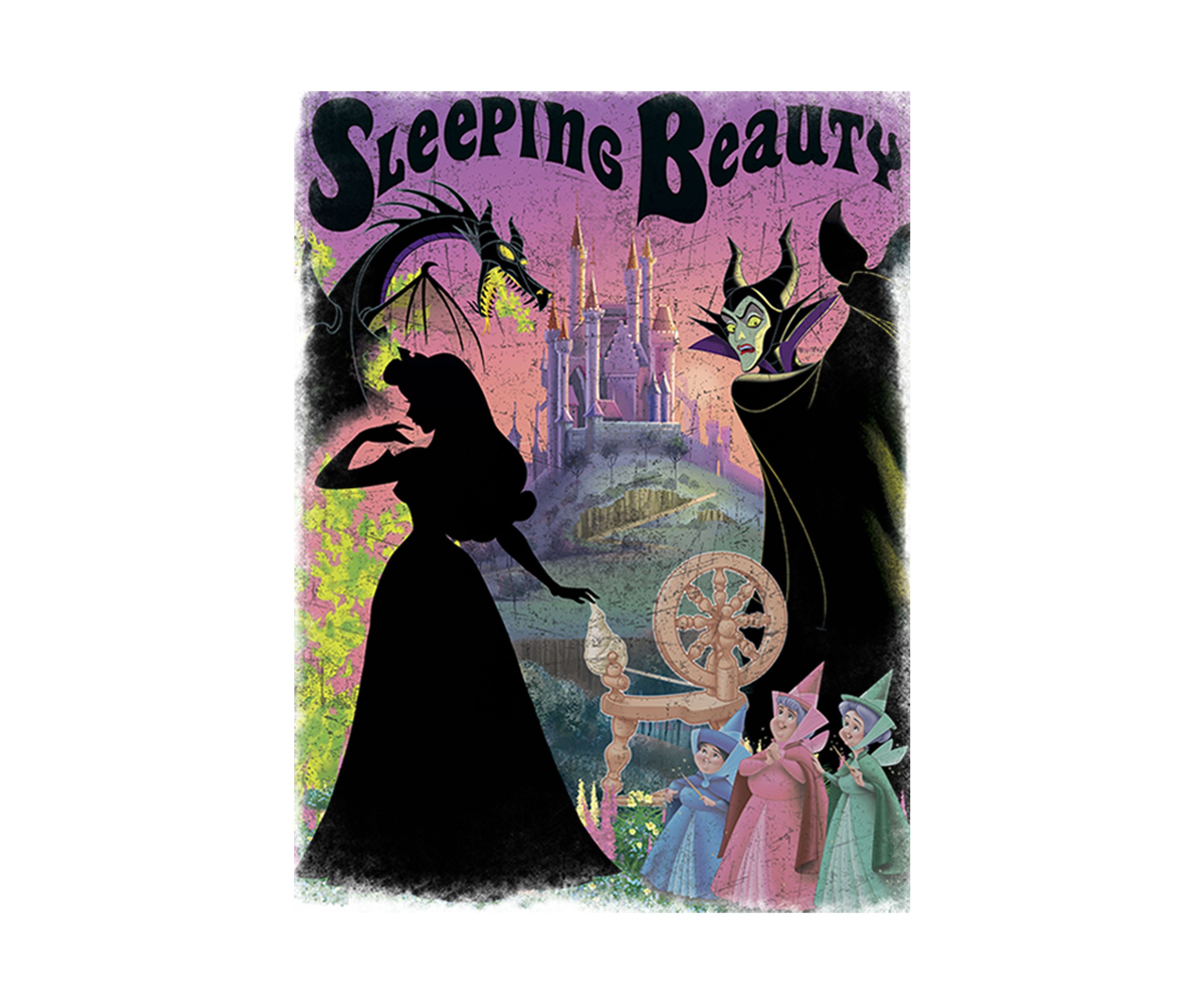 Boys 4-7 Sleeping Beauty Poster Graphic T-Shirt