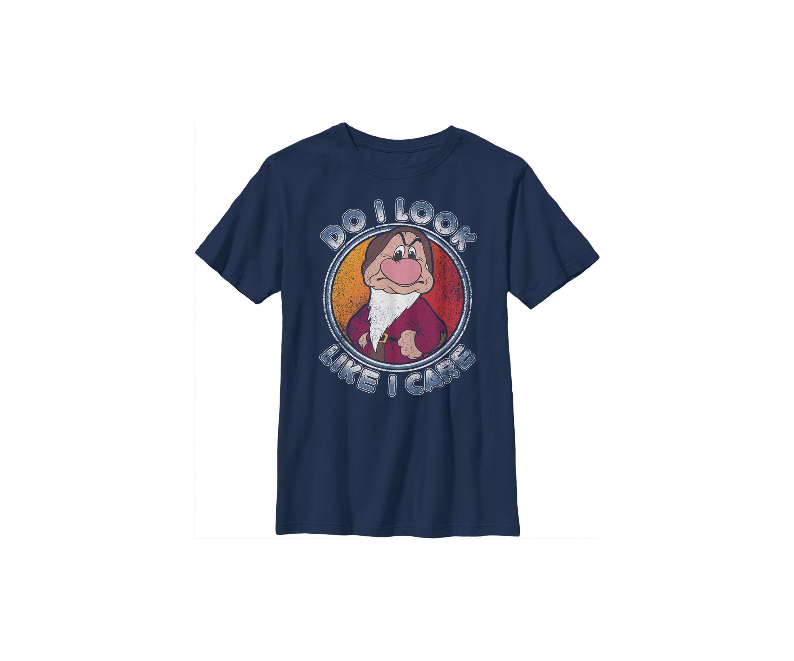 Boys 4-7 Cares Not Graphic T-Shirt
