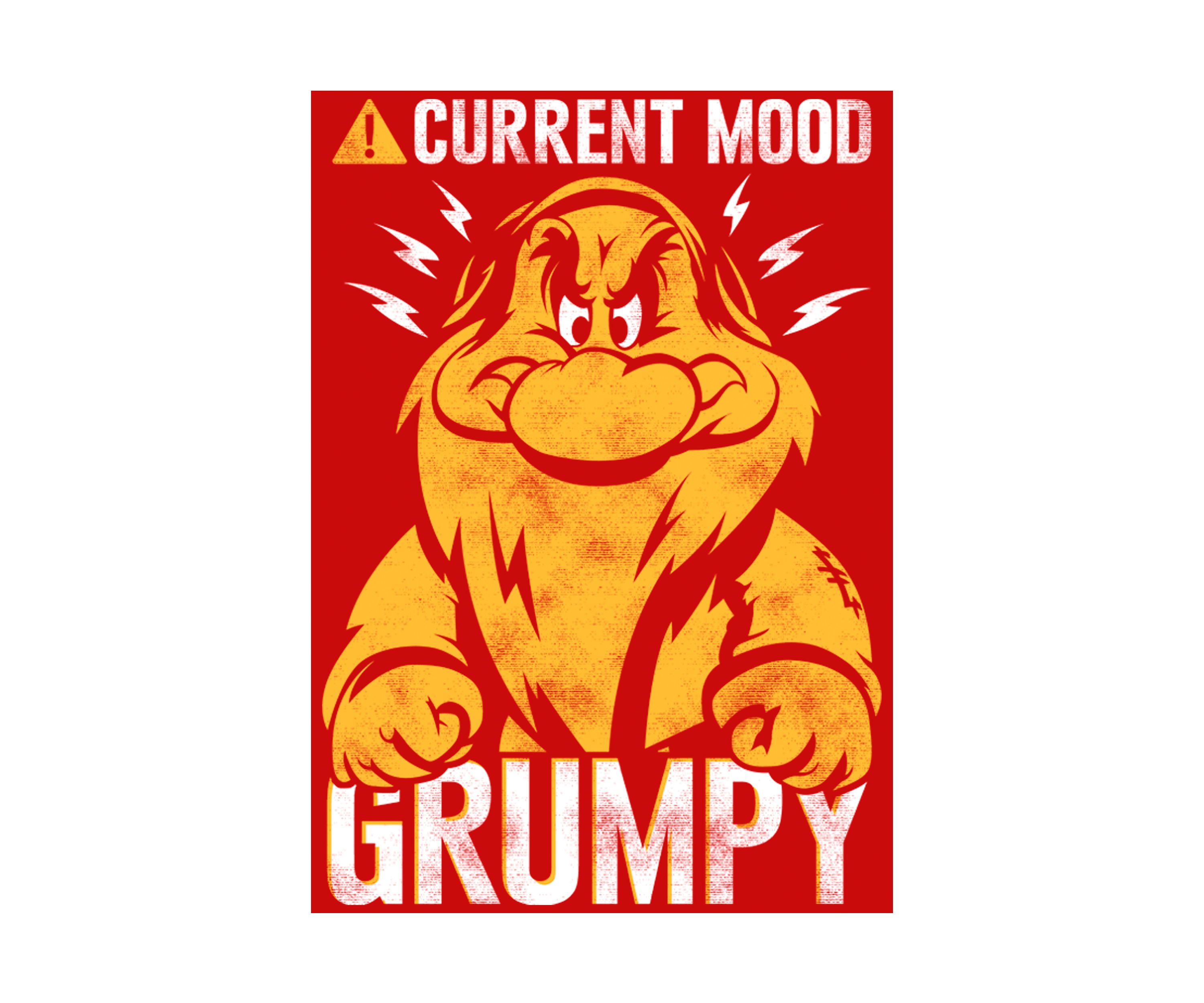 Boys 4-7 Thoughtfully Grumpy Graphic T-Shirt