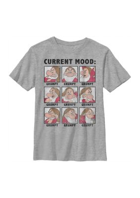Disney Princess Boys 4-7 Current Mood Grumpy Graphic T-Shirt