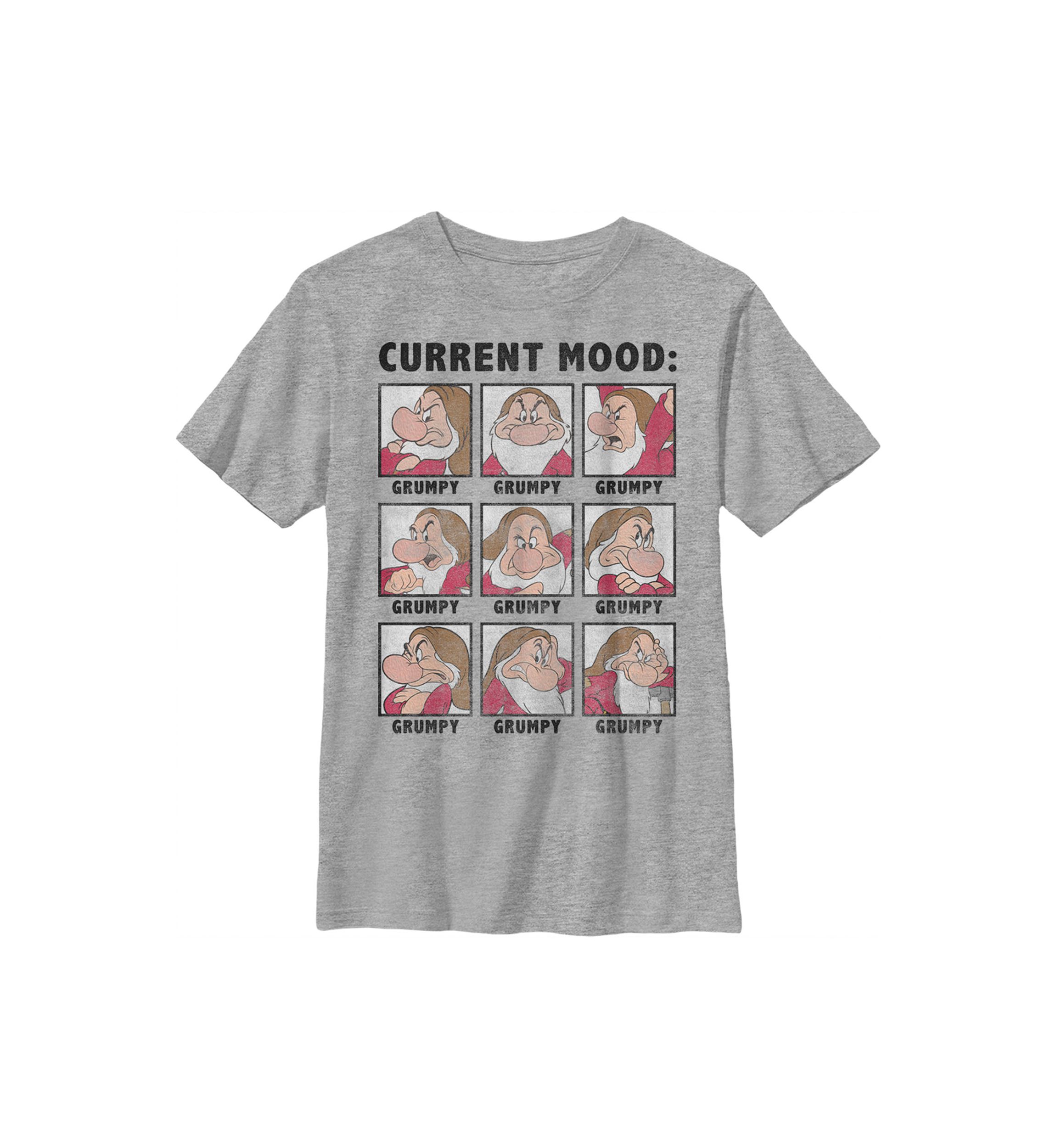 Boys 4-7 Current Mood Grumpy Graphic T-Shirt