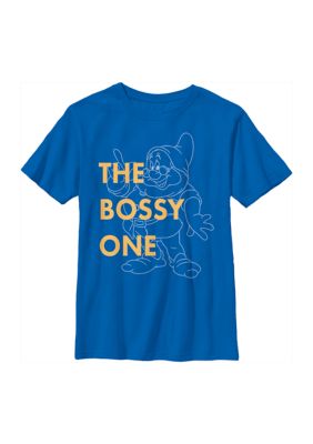 Disney Princess Boys 4-7 One Bossy Dwarf Graphic T-Shirt
