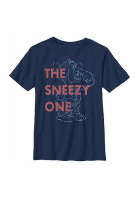 Disney Princess Boys 4-7 One Sneezy Dwarf Graphic T-Shirt