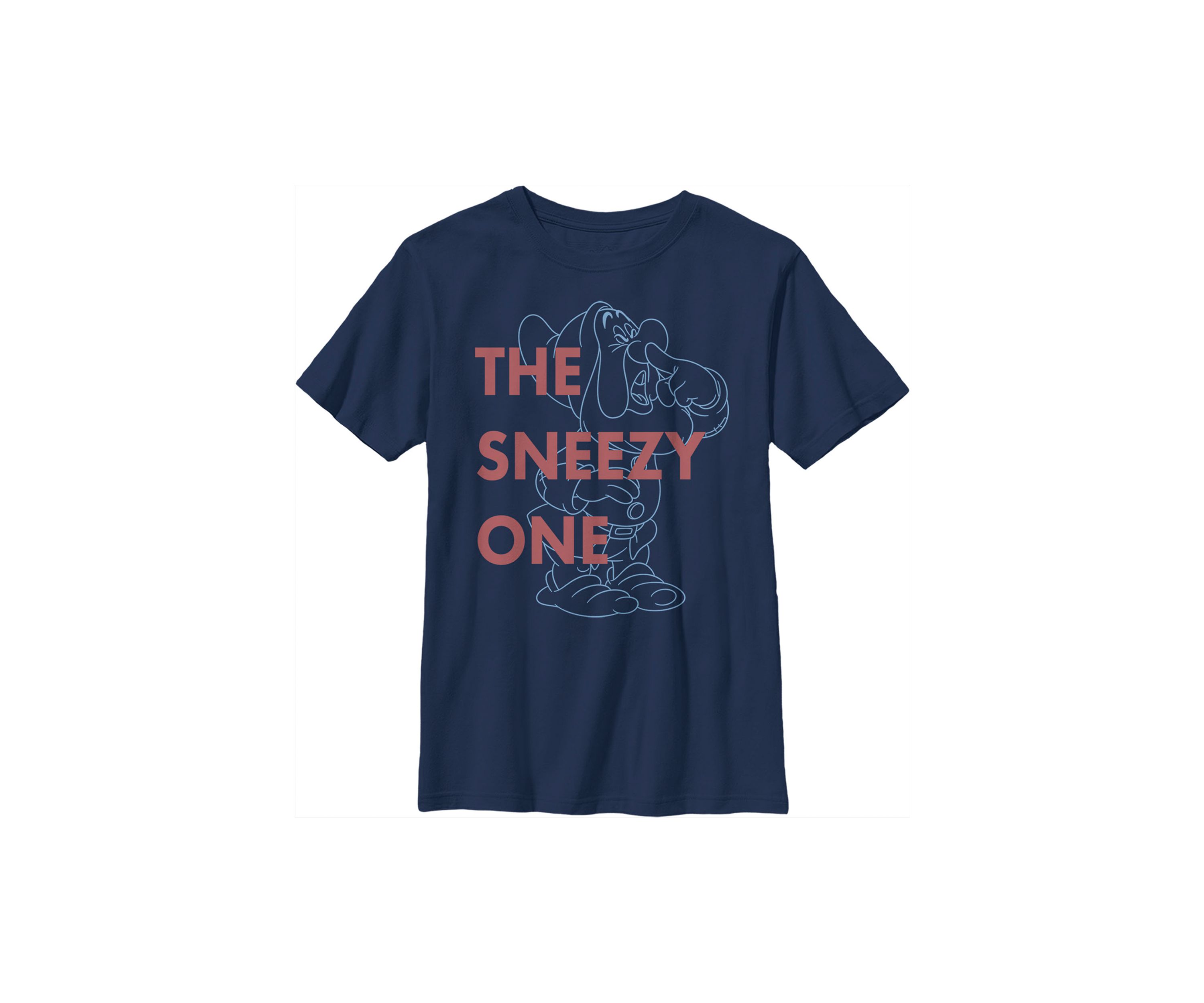 Boys 4-7 One Sneezy Dwarf Graphic T-Shirt