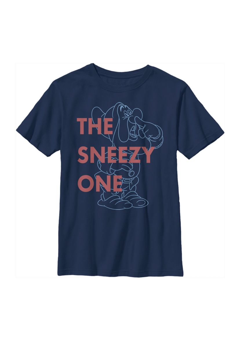 Boys 4-7 One Sneezy Dwarf Graphic T-Shirt
