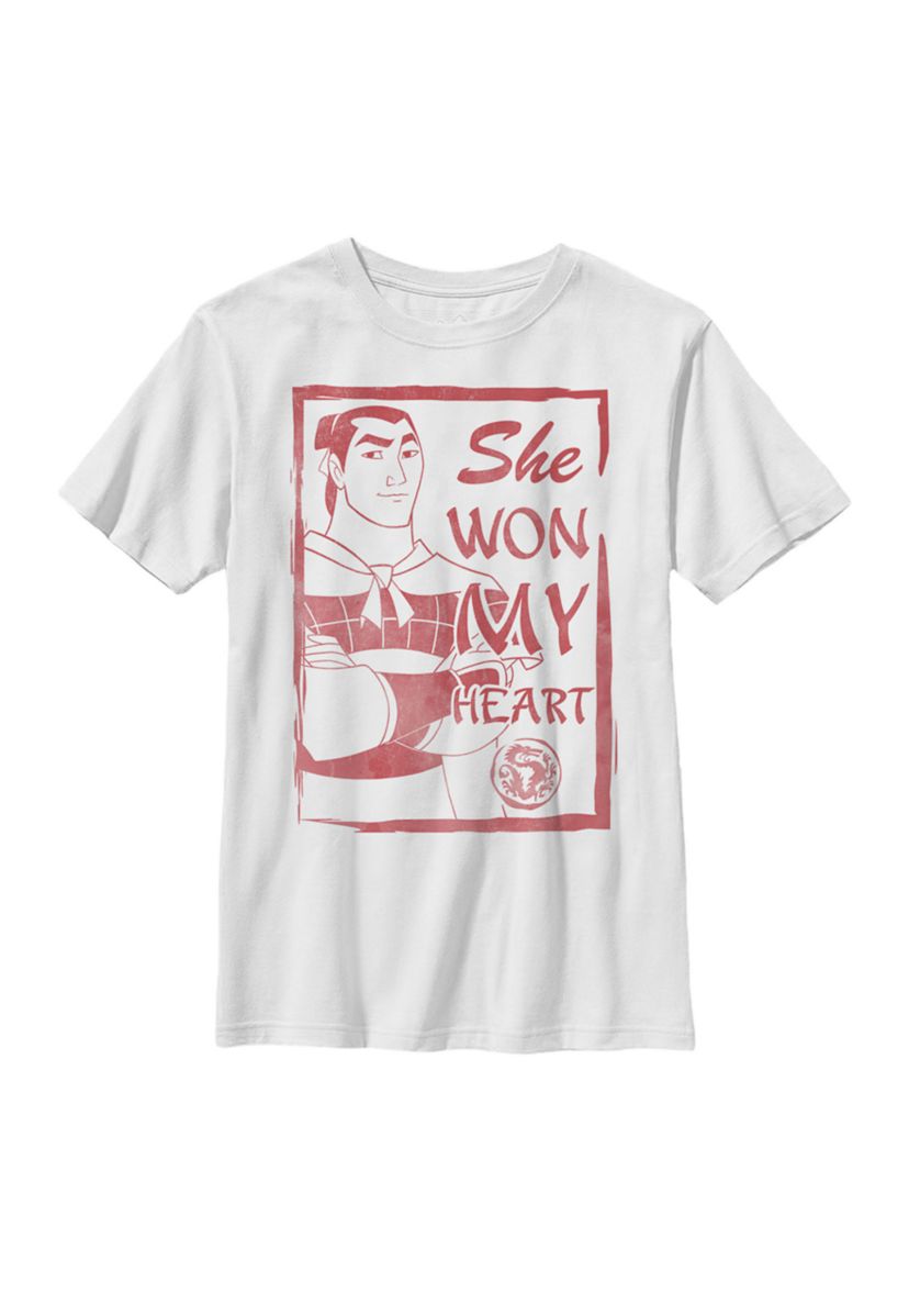 Boys 4-7 Shang She Won My Heart Graphic T-Shirt