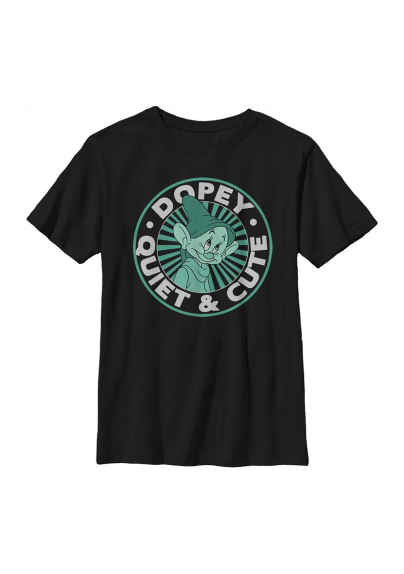 Boys 4-7 About Dopey Round Graphic T-Shirt