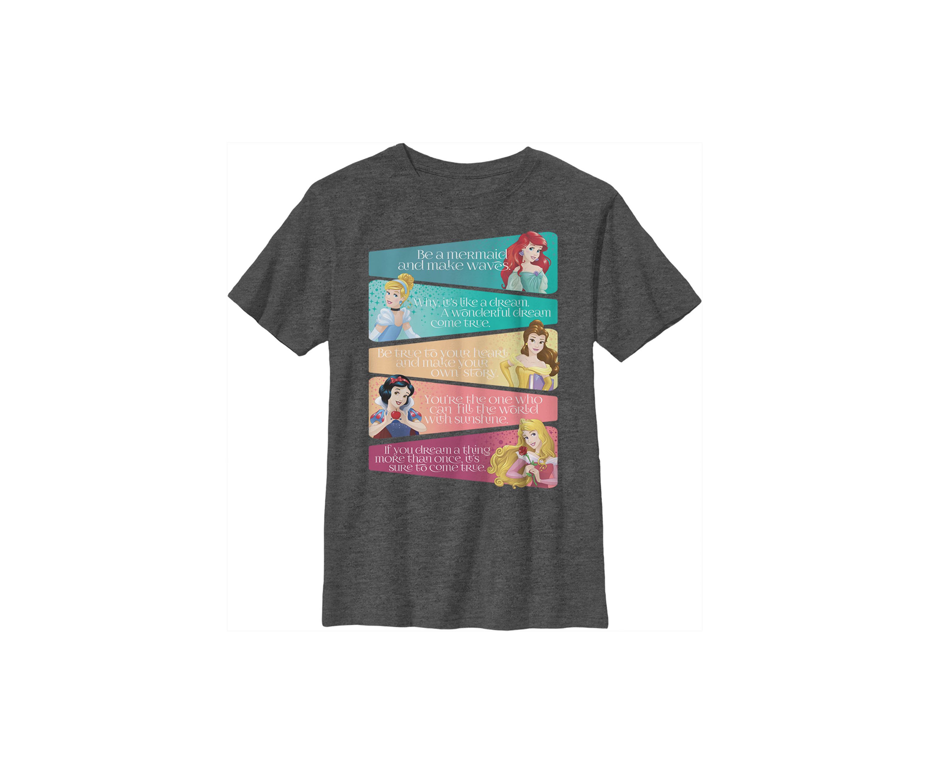 Boys 4-7 Princess Adjectives Graphic T-Shirt