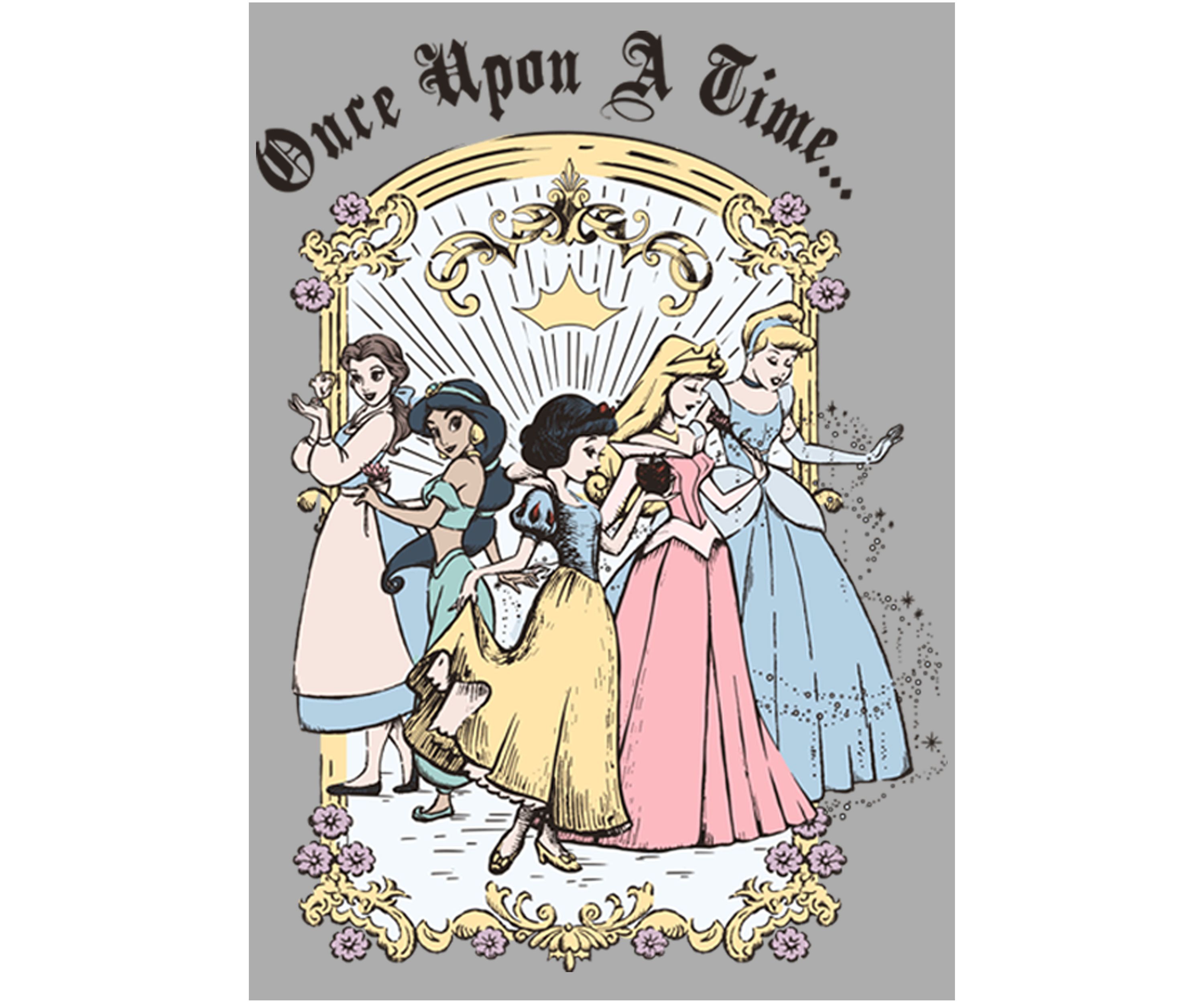 Boys 4-7 Vintage Princess Group Graphic T-Shirt