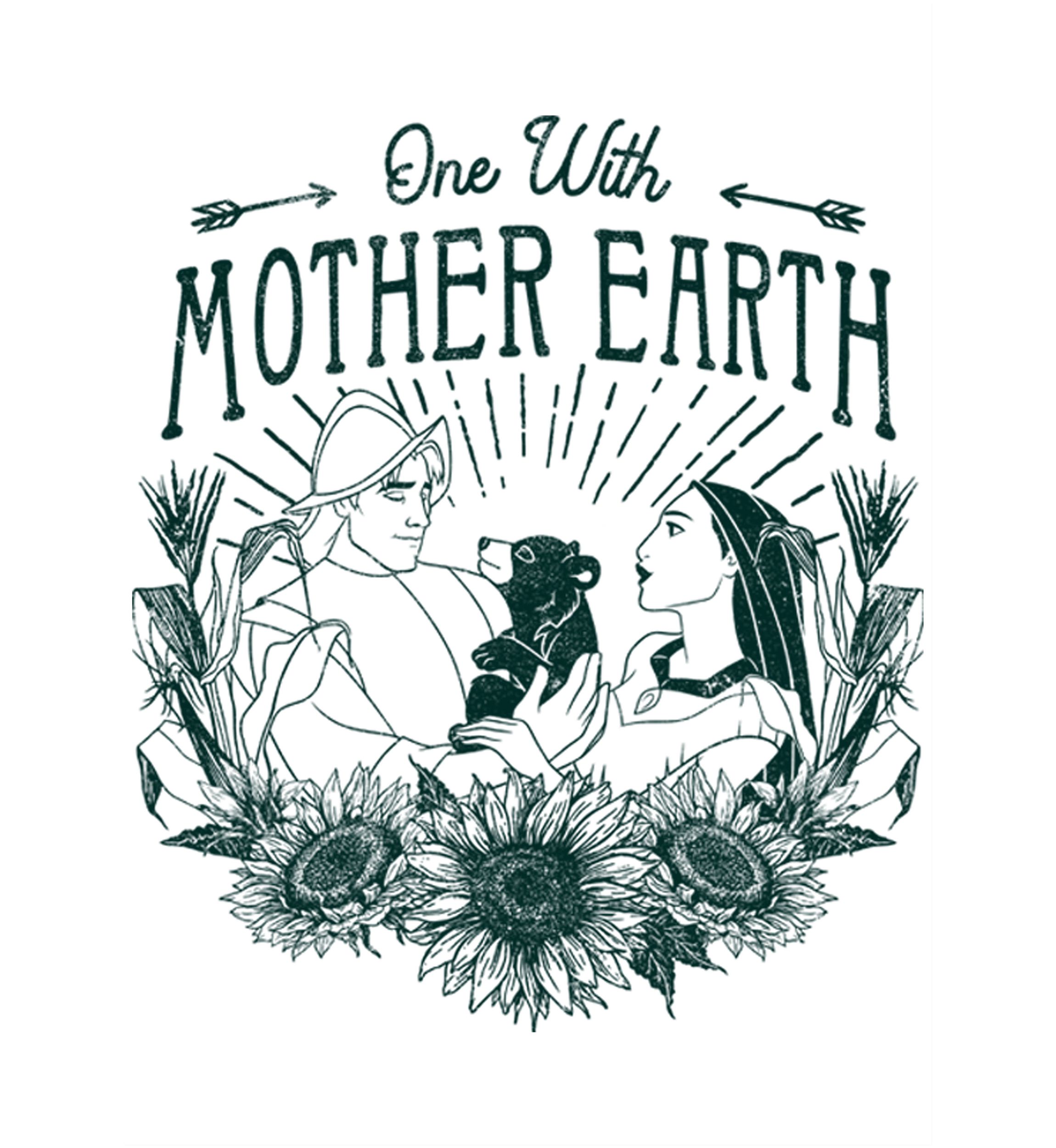 Boys 4-7  Respect Earth Poca Graphic T-Shirt