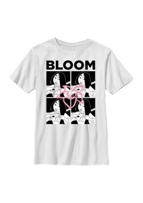 Disney Princess Kids Bloom Grid Graphic Top