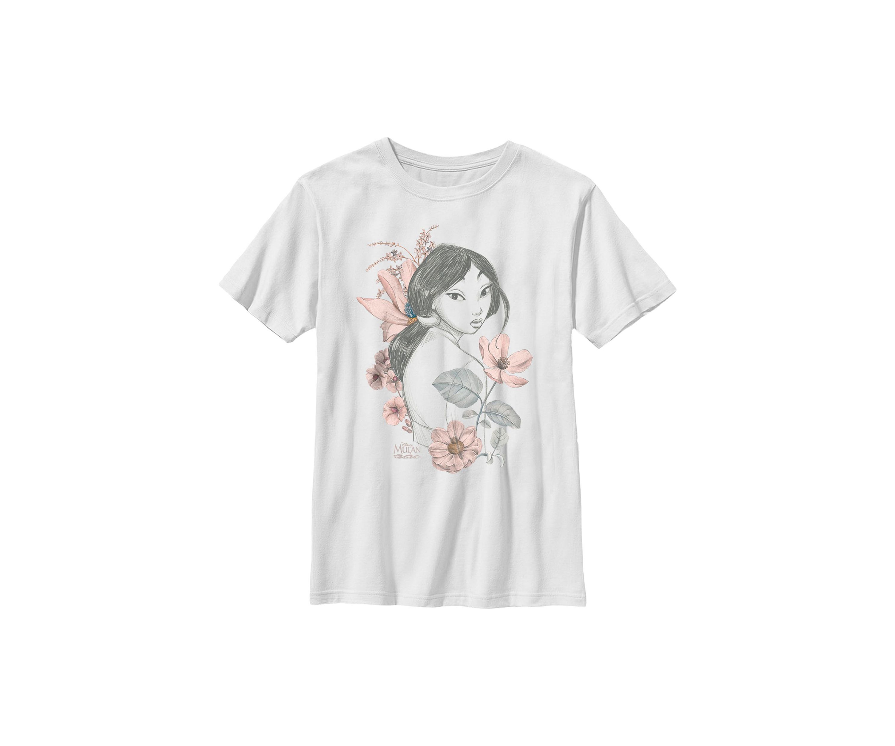 Mulan Magnolia Graphic Top