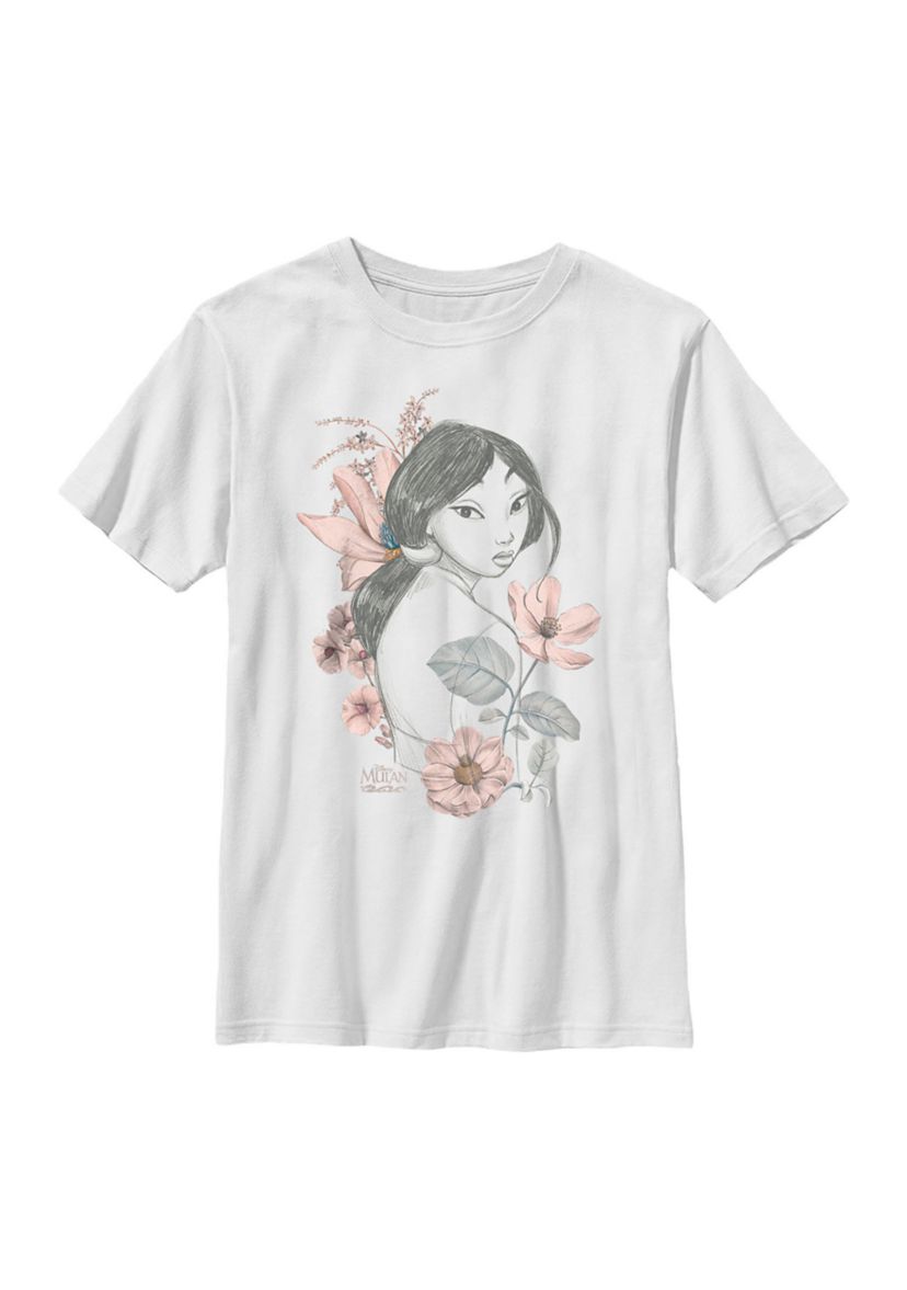Mulan Magnolia Graphic Top