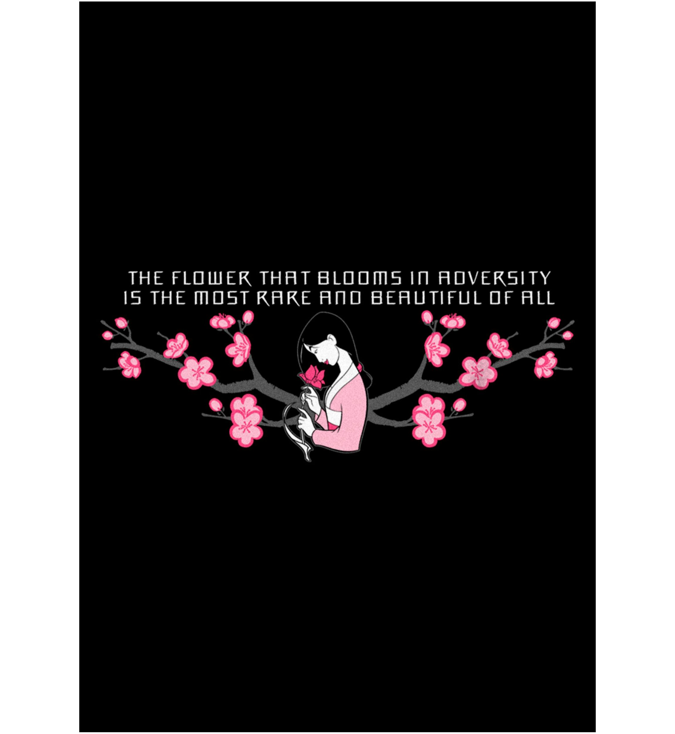 Flower Adversity Graphic Top