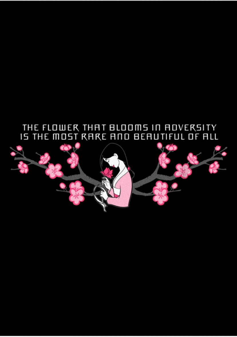 Flower Adversity Graphic Top