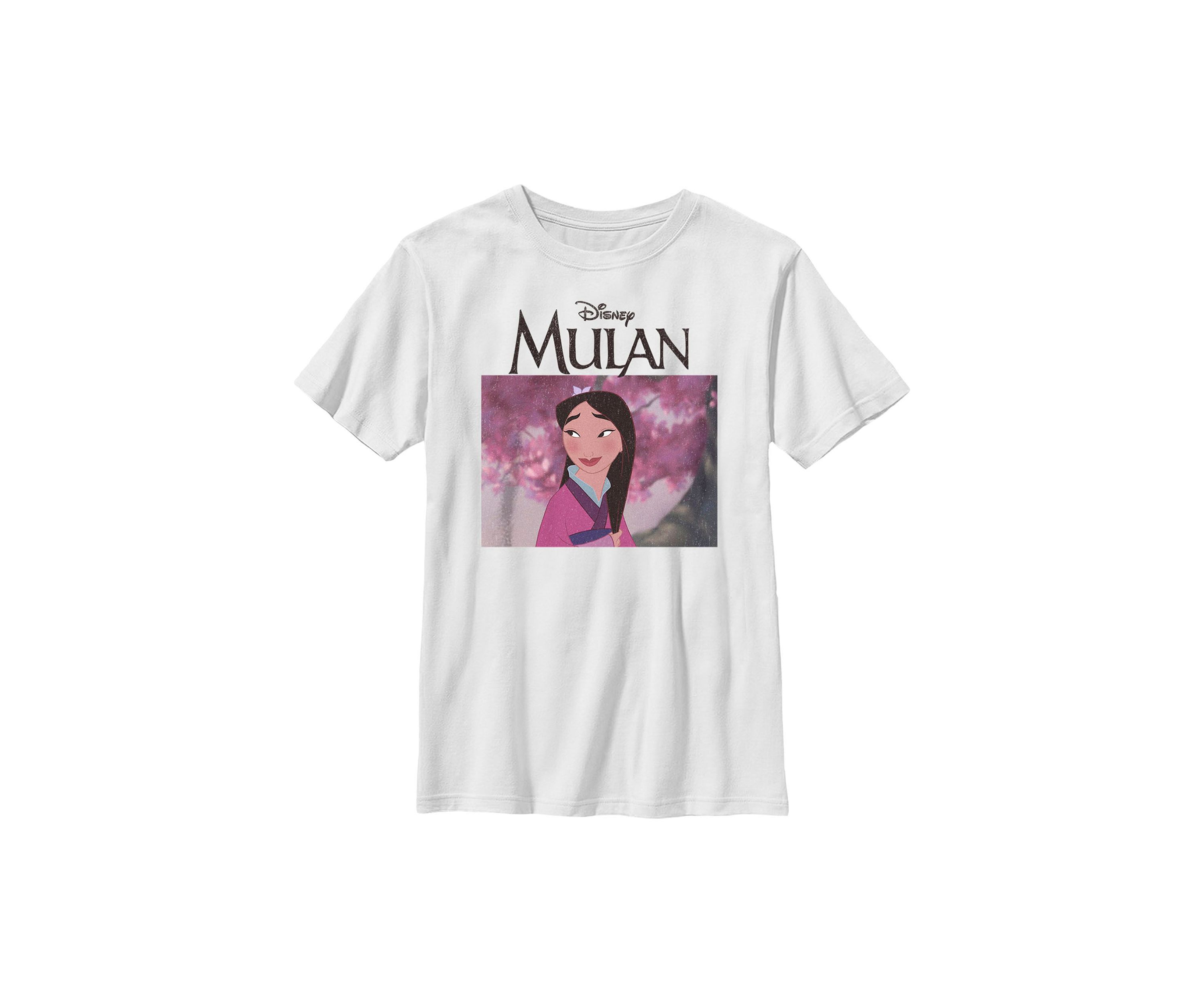 Simple Sakura Mulan Graphic Top