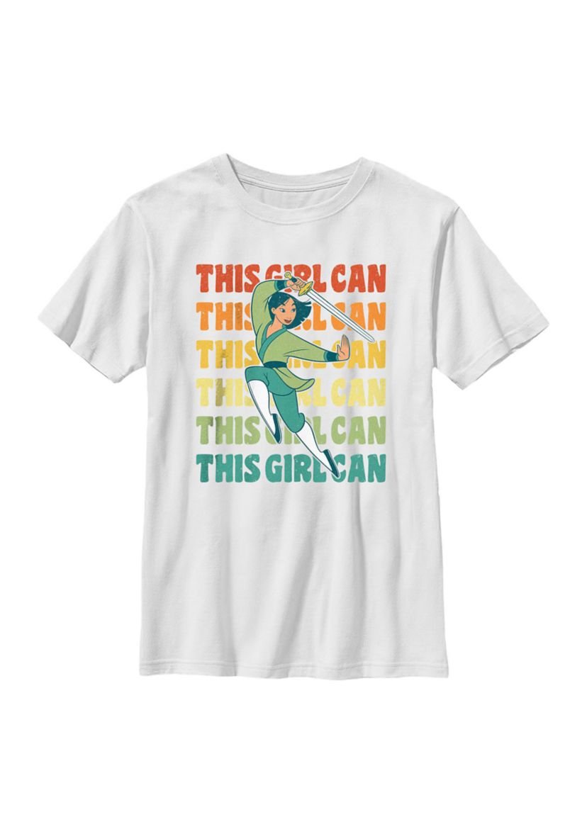 Mulan Can Graphic Top