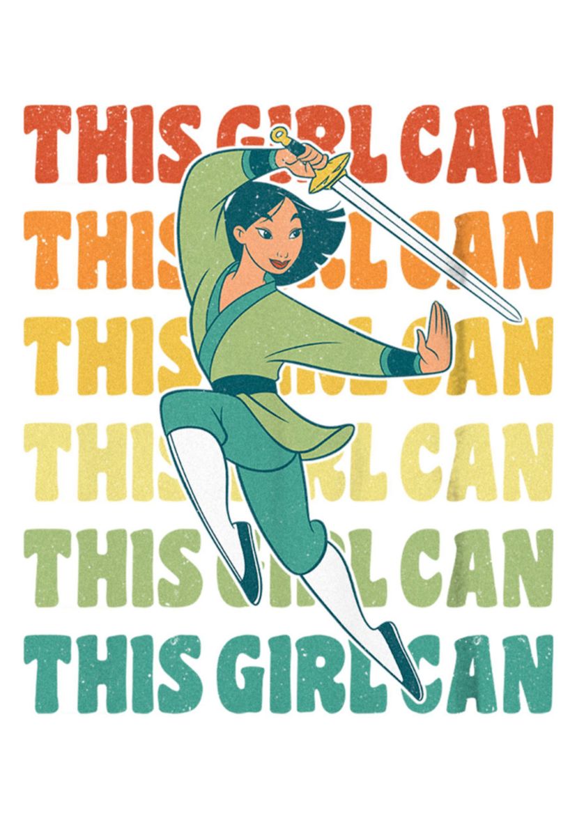 Mulan Can Graphic Top