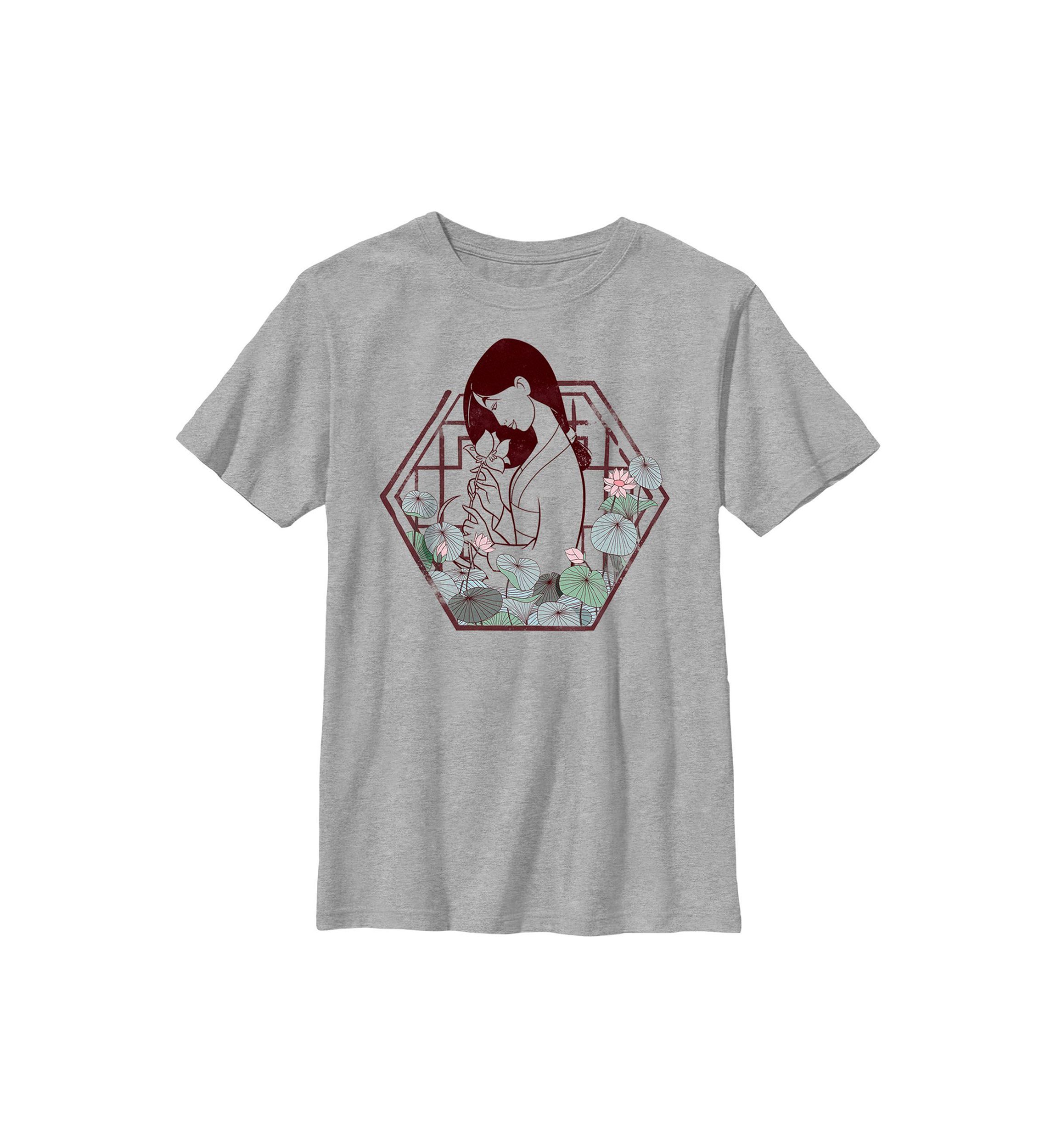 Mulan Lotus Graphic Top