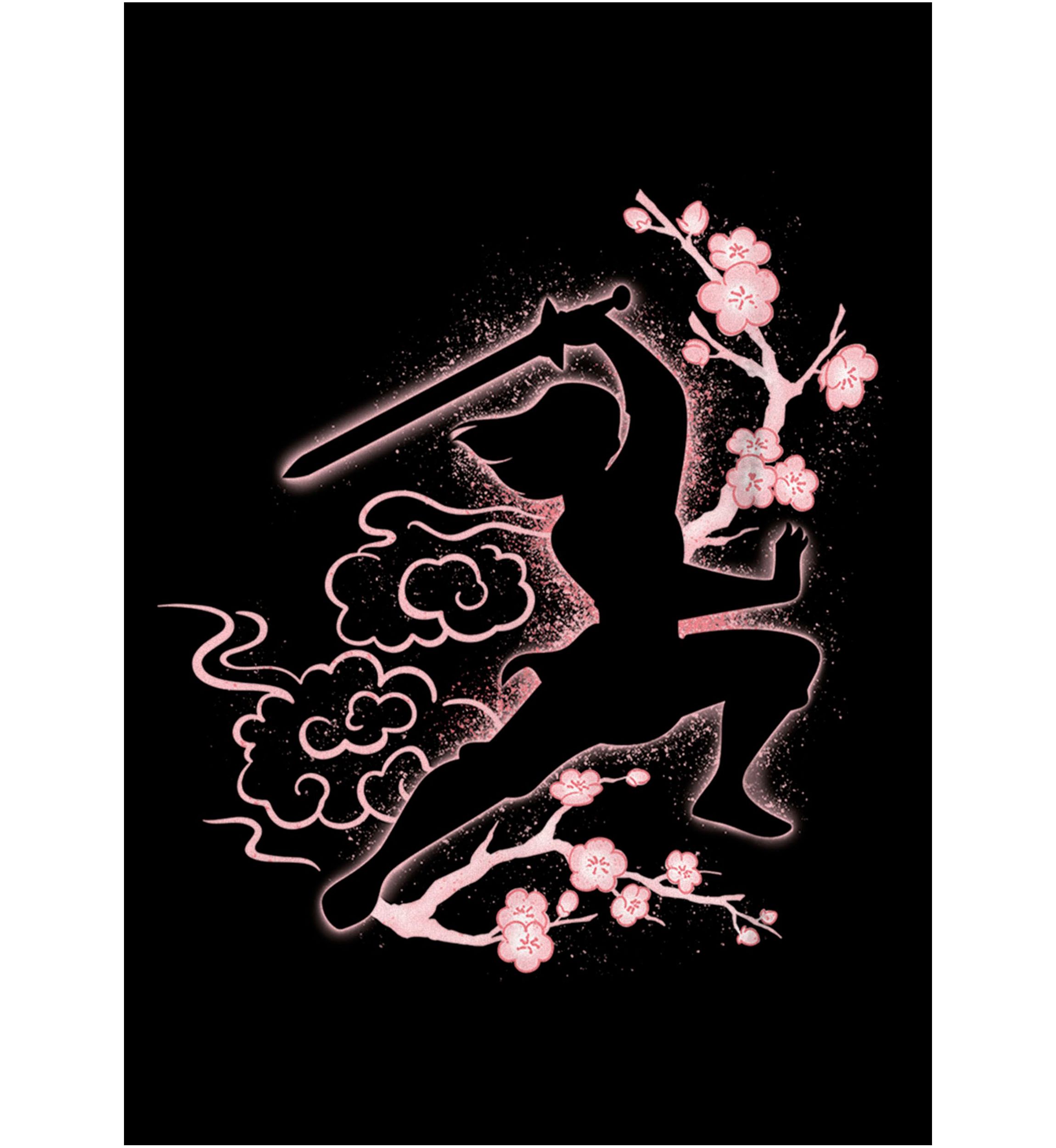 Mulan Glowing Blossoms Graphic Top