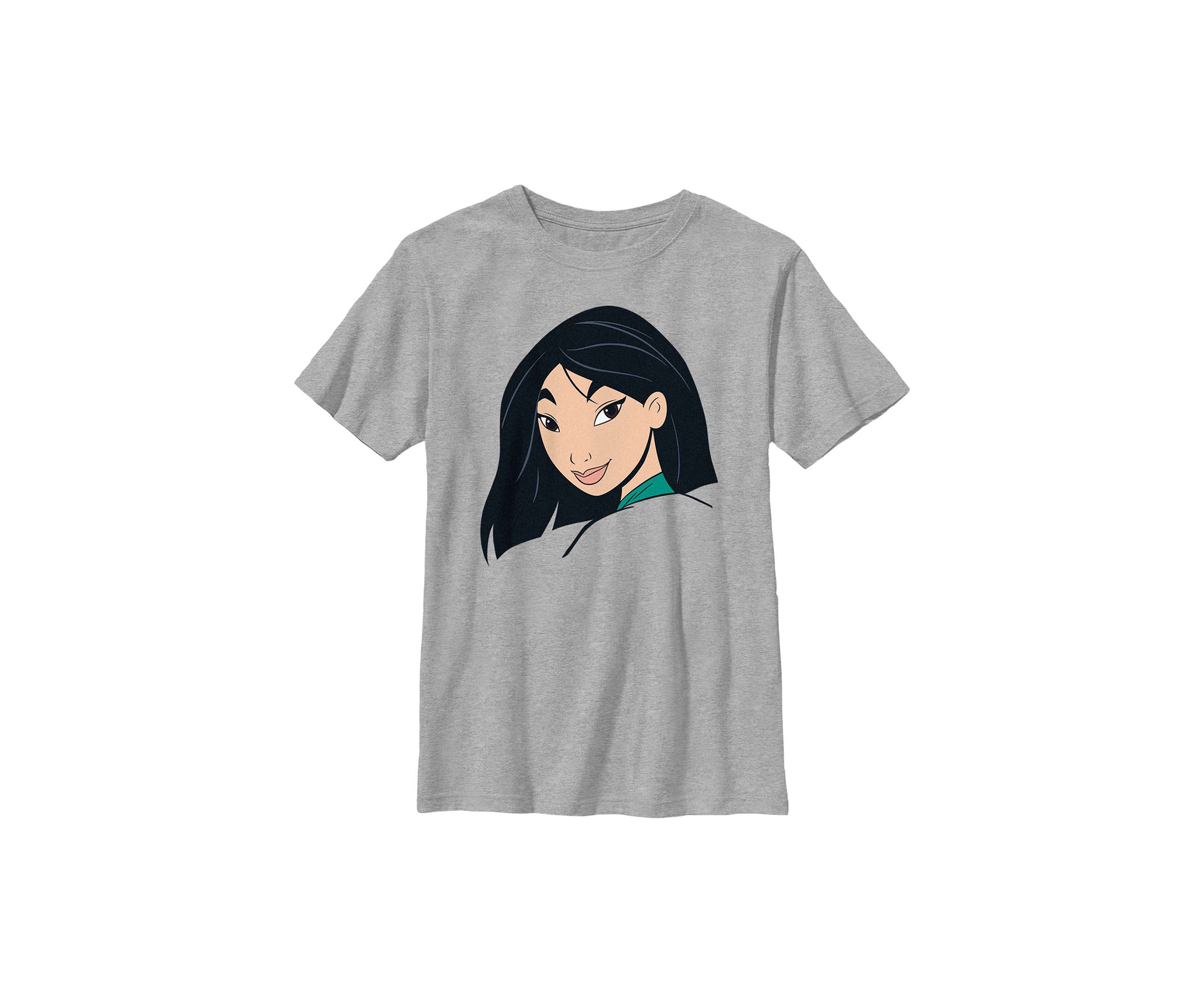 Mulan Head Graphic Top