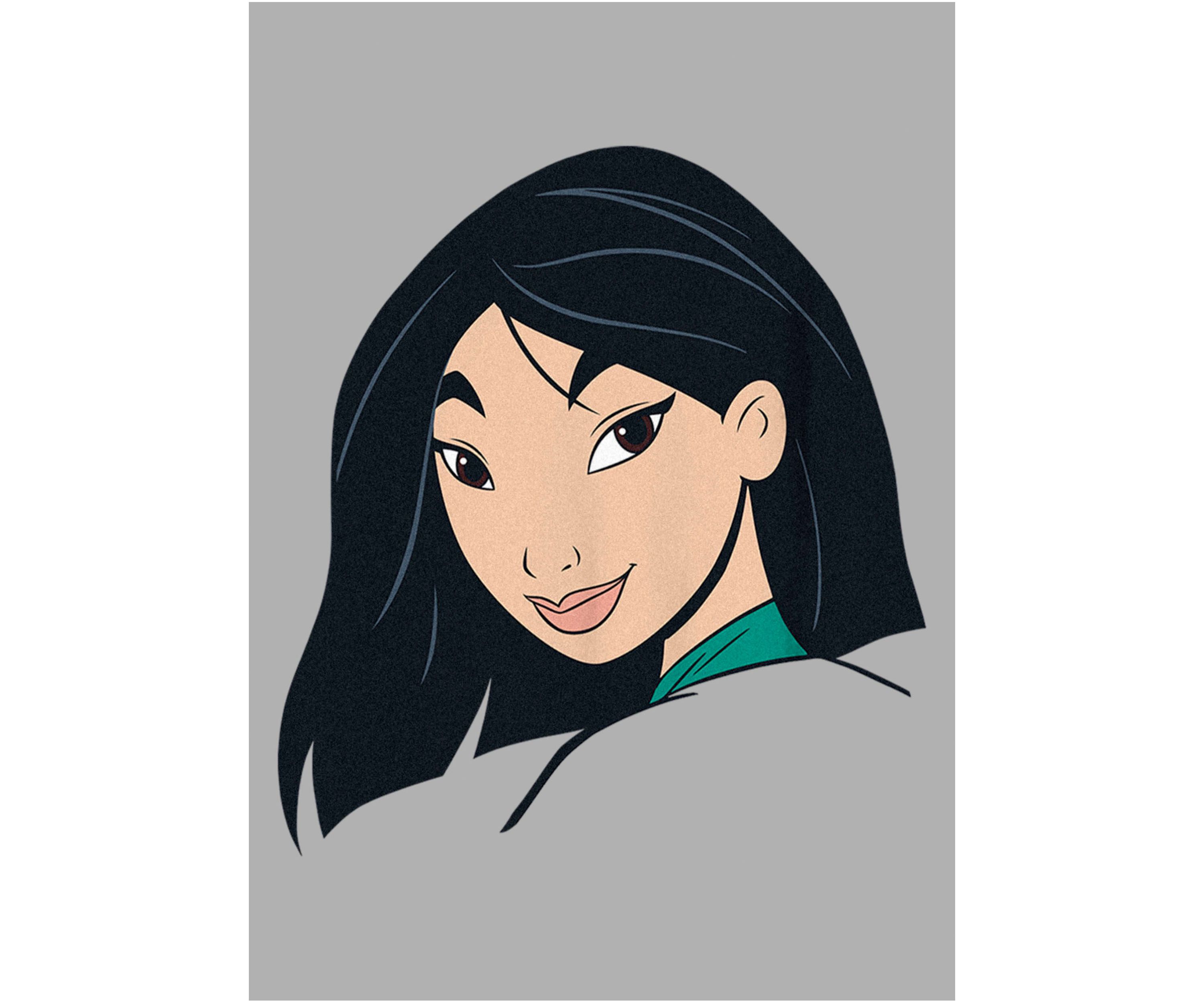 Mulan Head Graphic Top