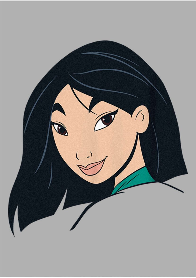 Mulan Head Graphic Top