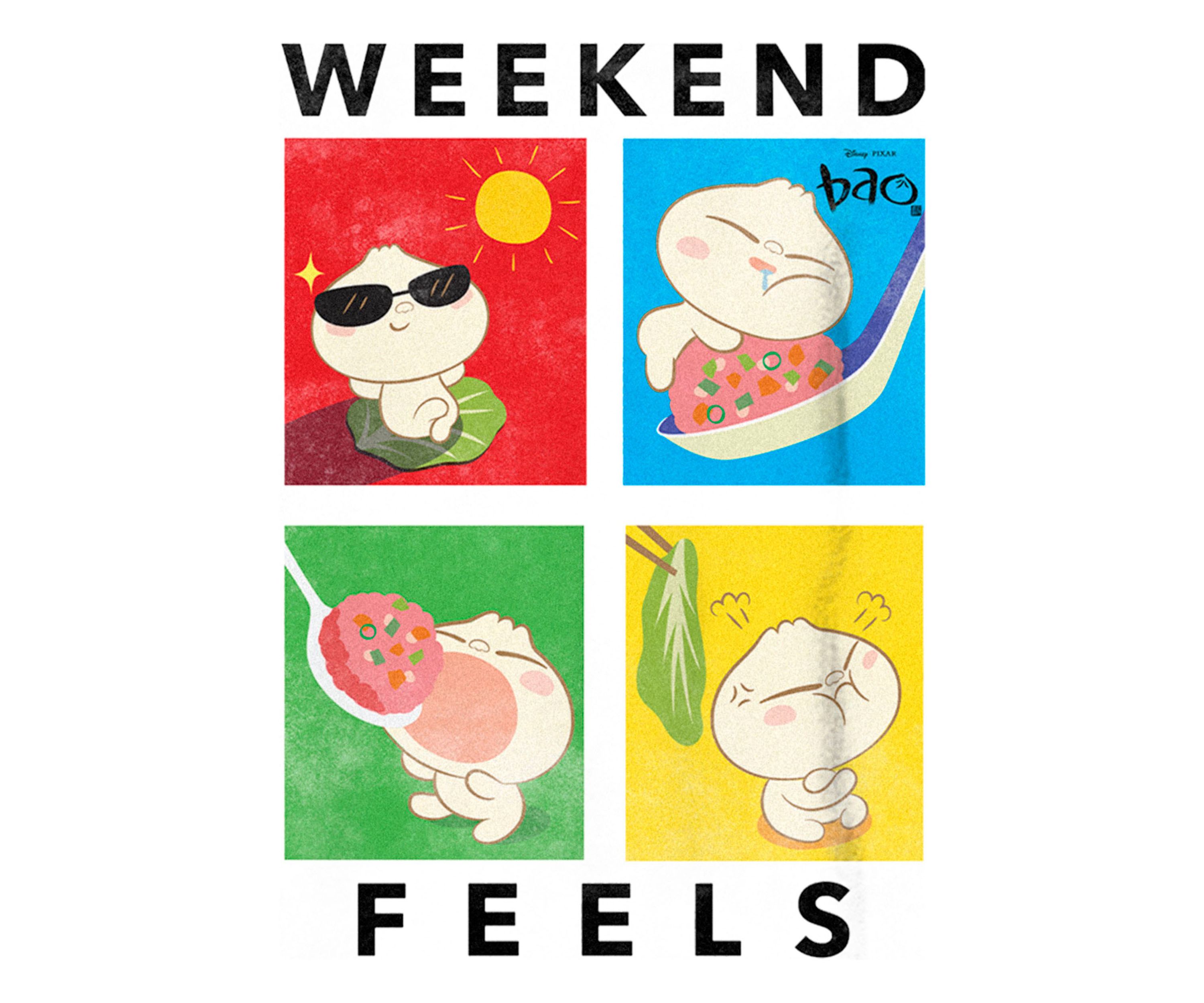 Weekend Feels Graphic Top