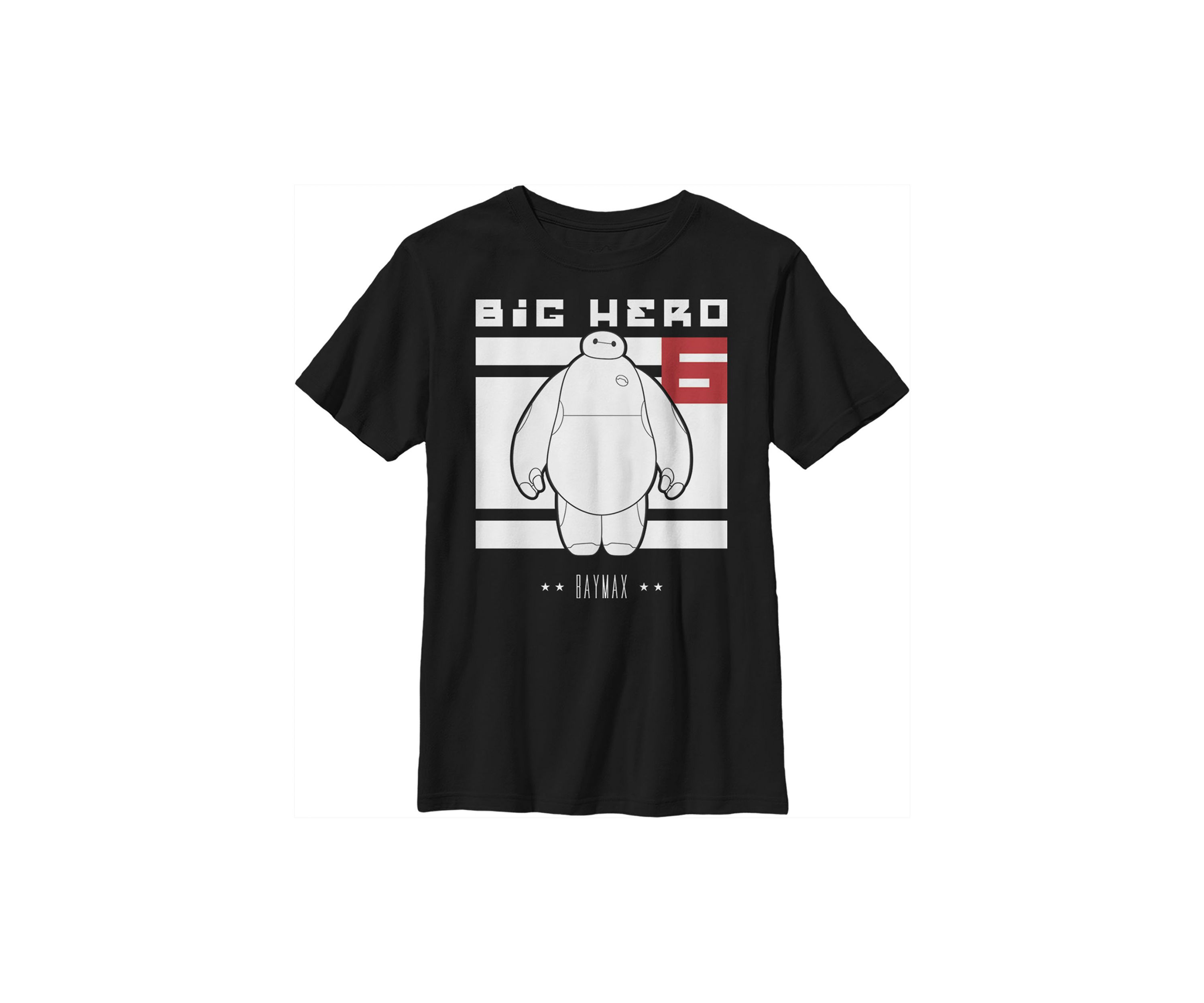 Boys 4-7 Baymax Block Graphic T-Shirt