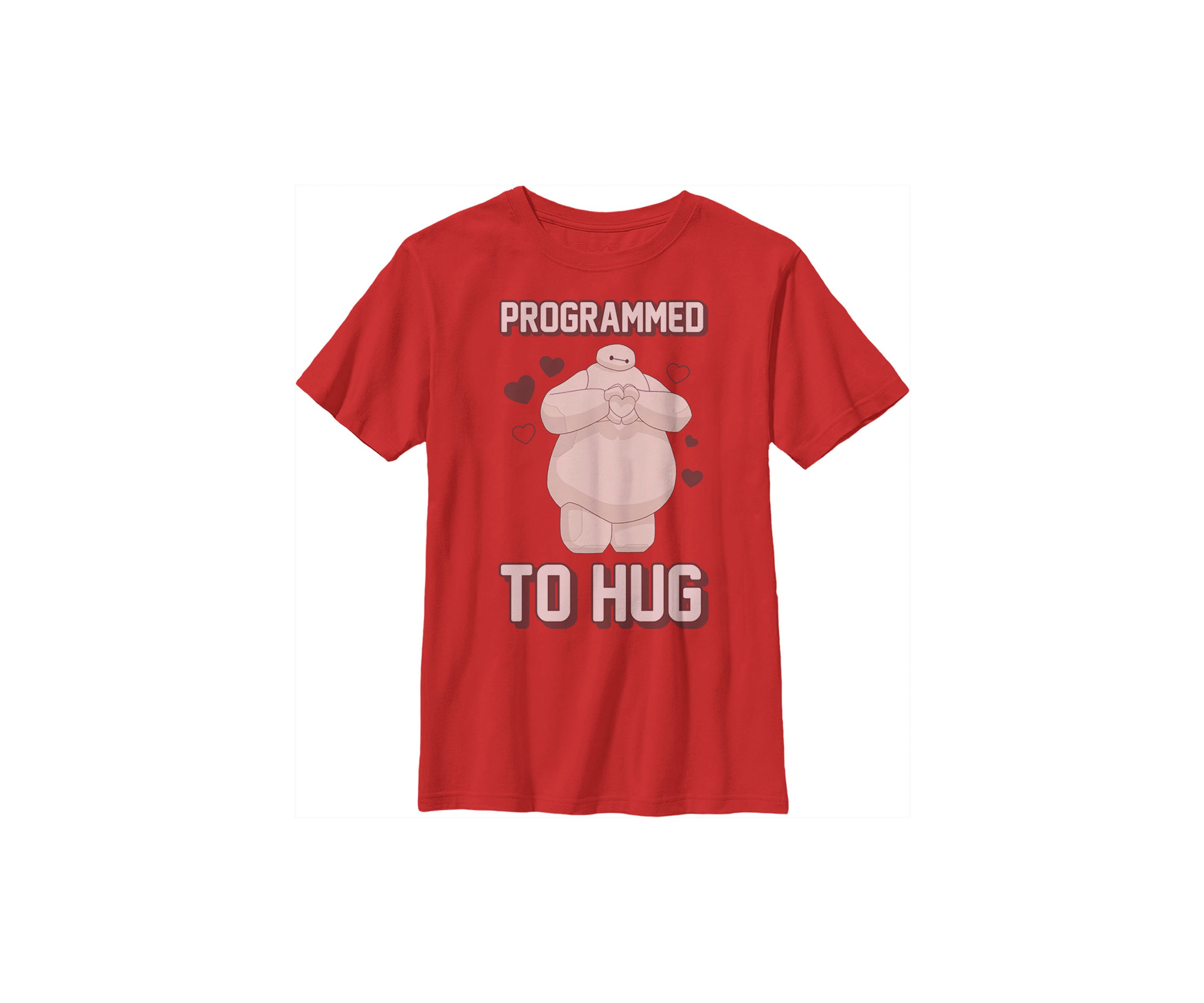 Boys 4-7  Programmed To Hug Graphic T-Shirt