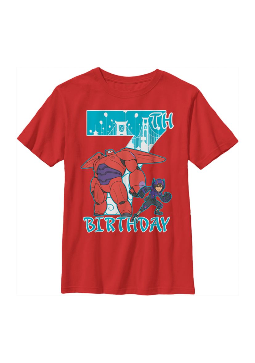 Boys 4-7 Baymax 7 Years Graphic T-Shirt