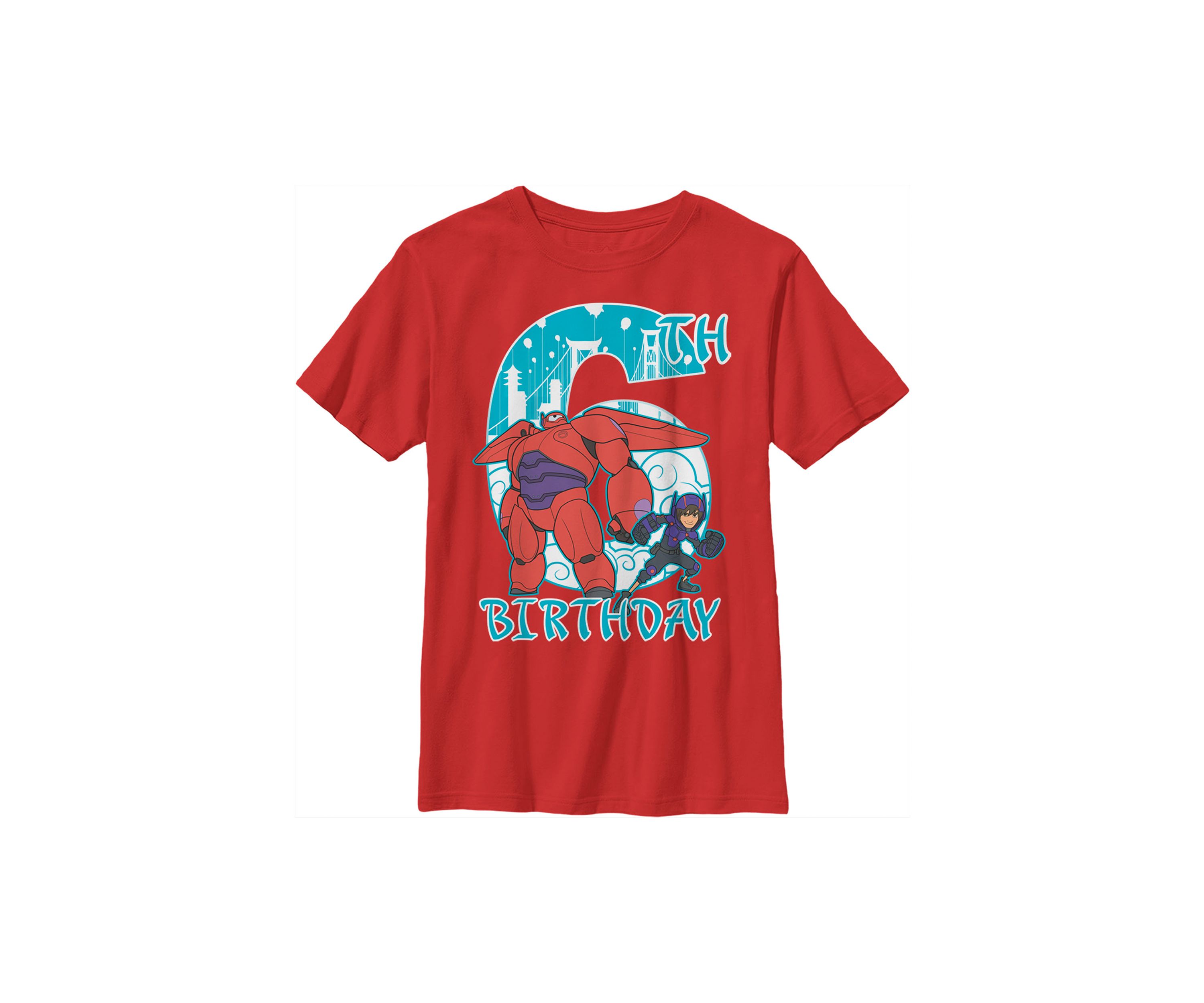 Boys 4-7 Baymax 6 Years Graphic T-Shirt