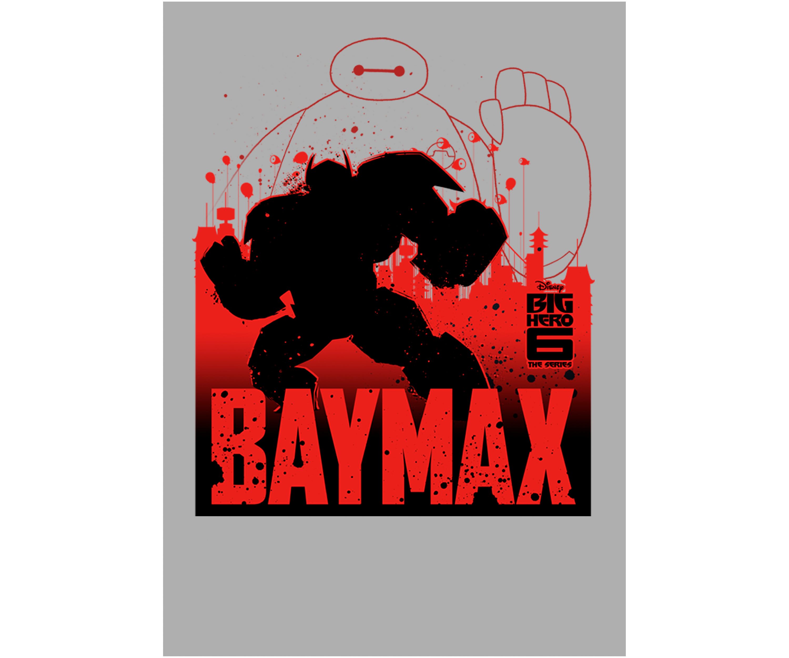 Boys 4-7 Baymax Sil Graphic T-Shirt