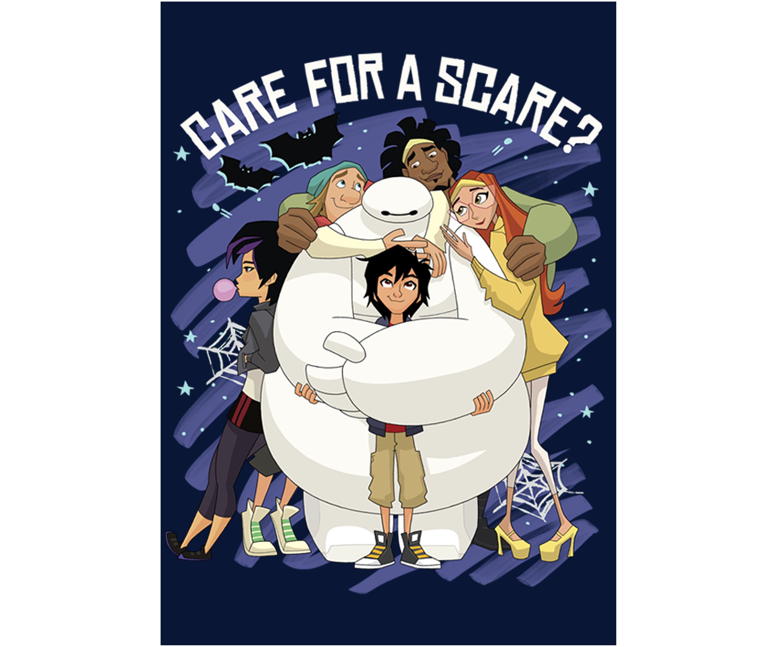 Boys 4-7 Scare Baymax Graphic T-Shirt