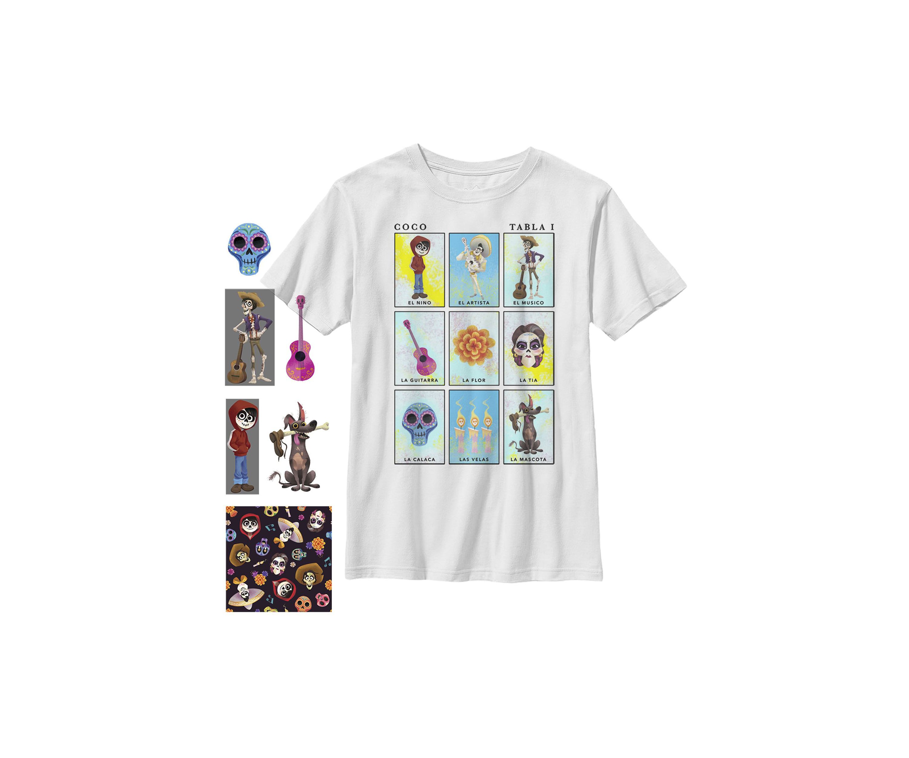 Boys 4-7 Coco Cards Graphic T-Shirt
