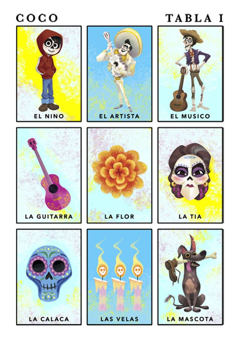 Boys 4-7 Coco Cards Graphic T-Shirt
