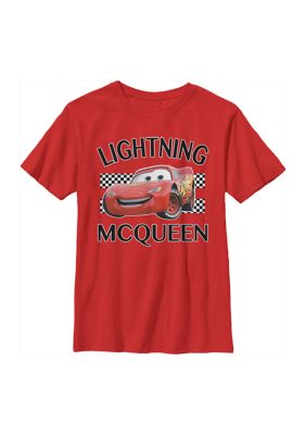 Disney Cars Boys 4-7 Lightning McQueen Graphic T-Shirt, Red, XS