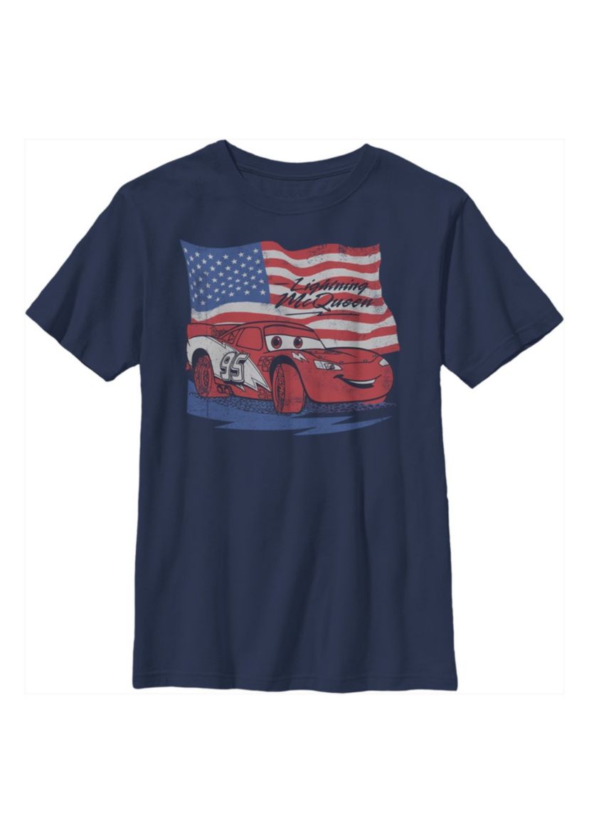 Lightning Flag Graphic T-Shirt