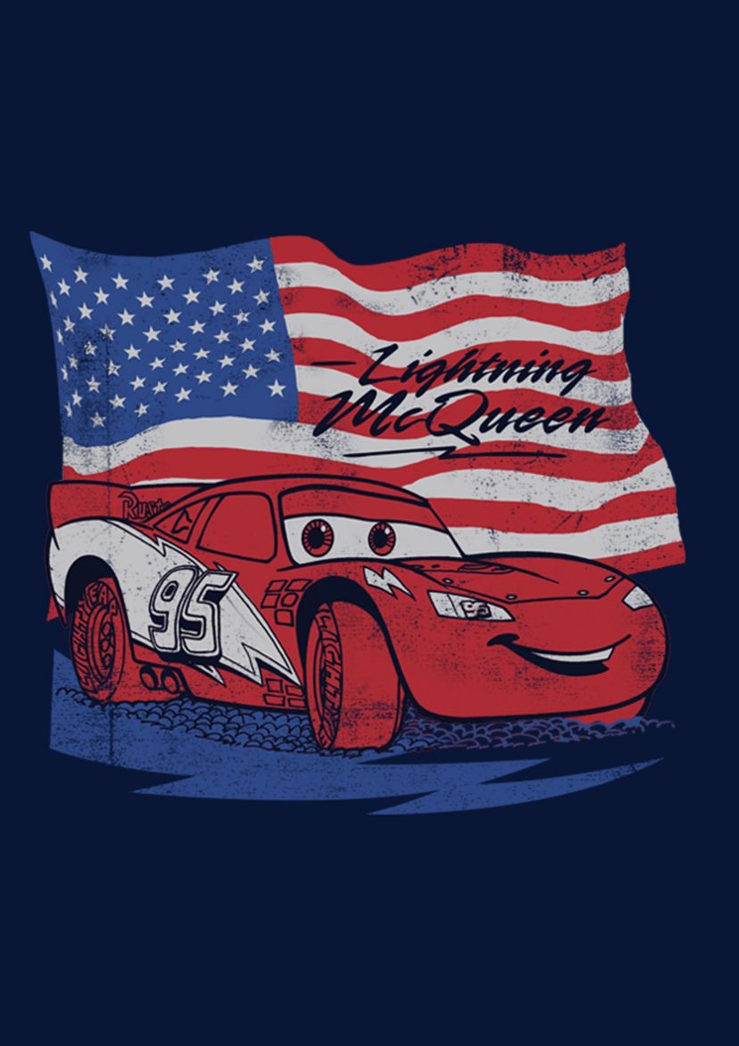 Lightning Flag Graphic T-Shirt