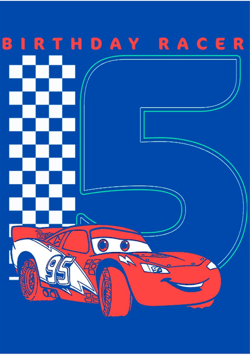 Boys 4-7 Birthday Racer Graphic T-Shirt